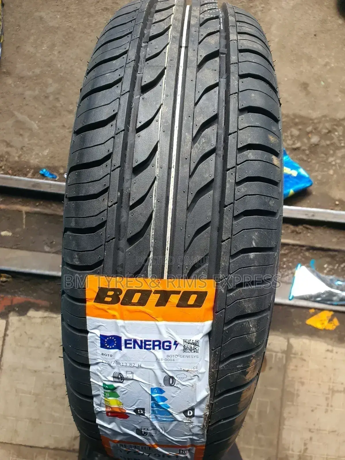 175 /70 R13 Boto Tyres.
