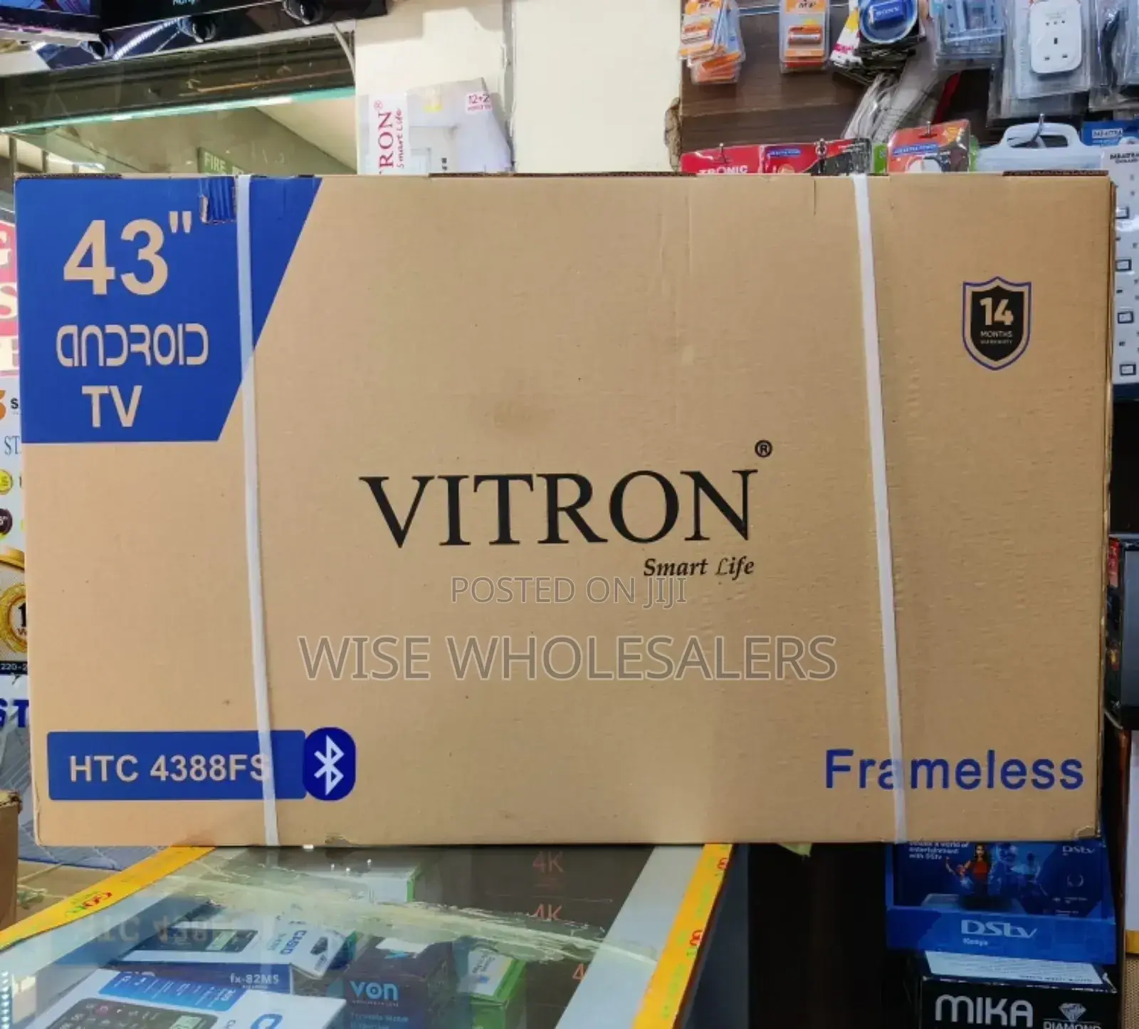 Vitron Htc4388fs - 43" Smart Android Frameless Tv "..