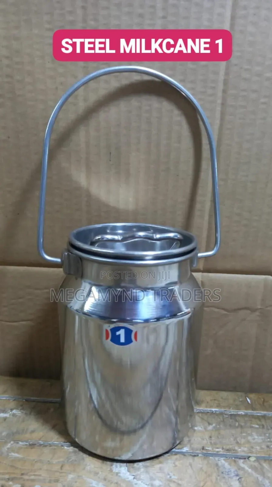 4L Stainless Milkcan/Milk Jerrican Storage