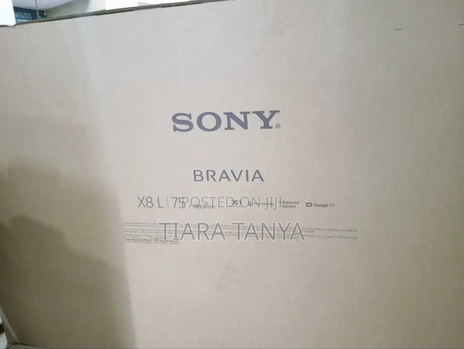Sony 75'' Ultra HD Frameless Hands-Free Voice