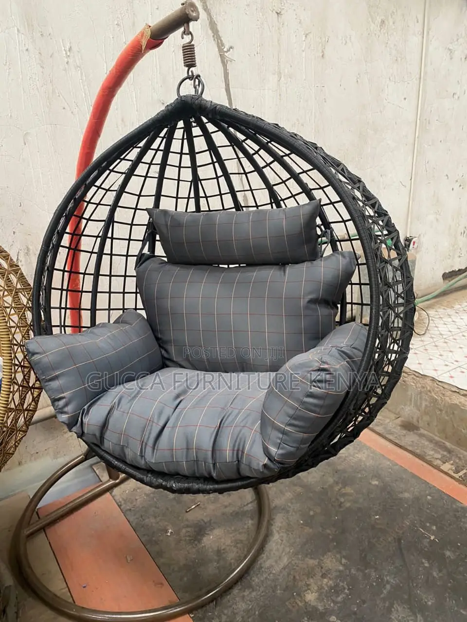 Gunmetal Hammock Swing