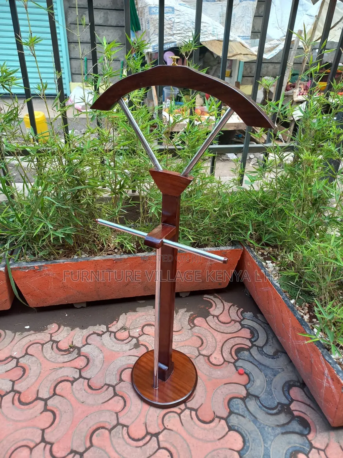 Coat Hanger, Mahogany Office/ Home Office Hanger
