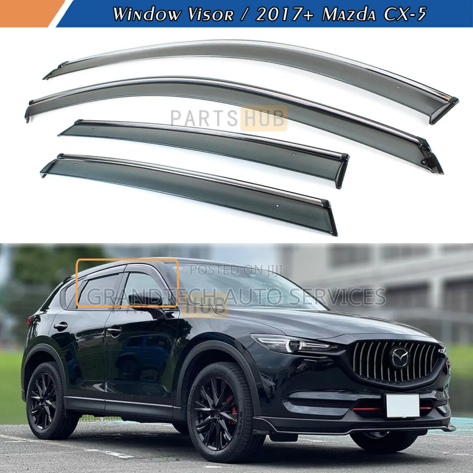 Mazda Cx5 Windbreakers 2013-2016