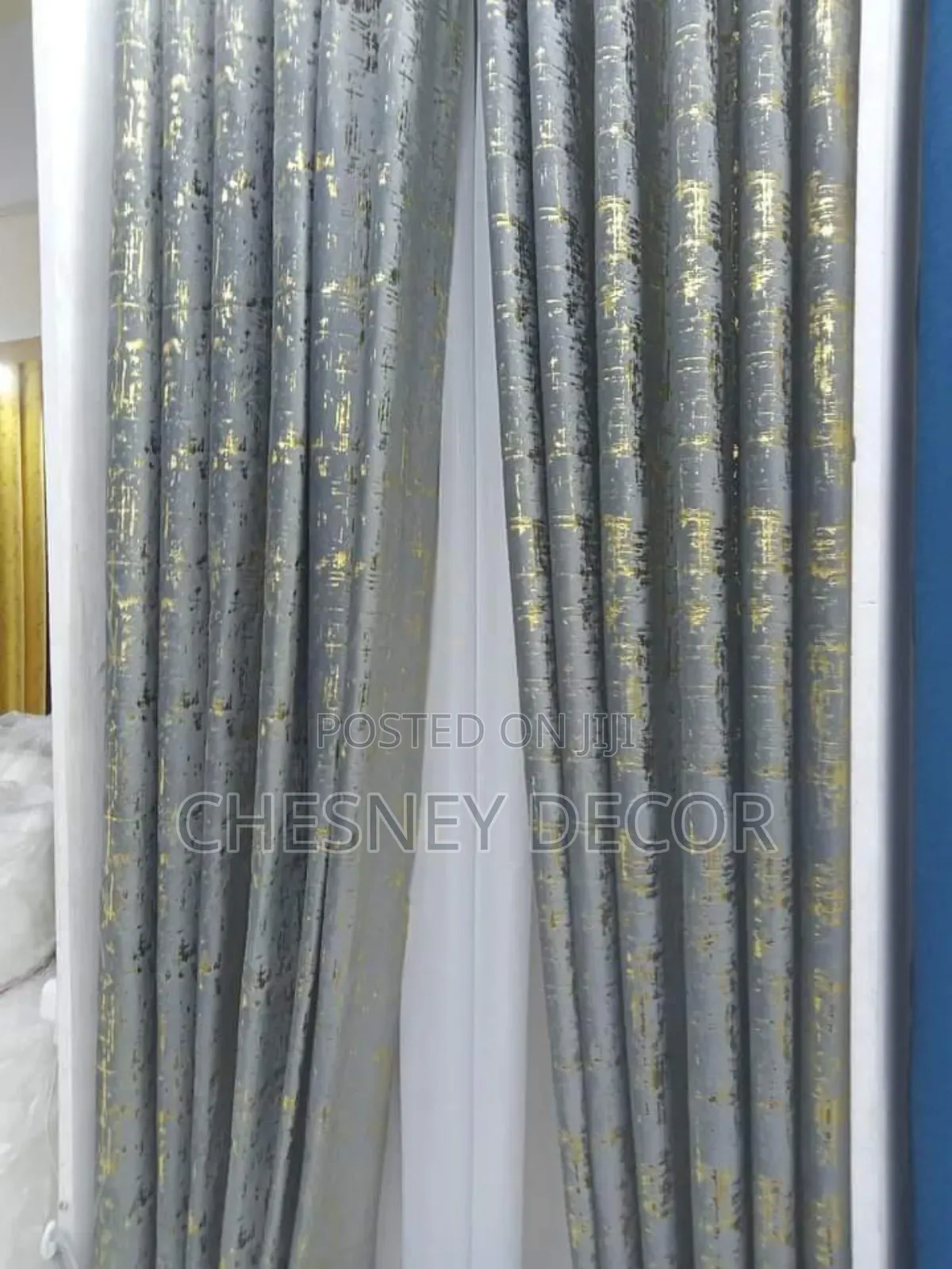 Velvet Grey Curtains