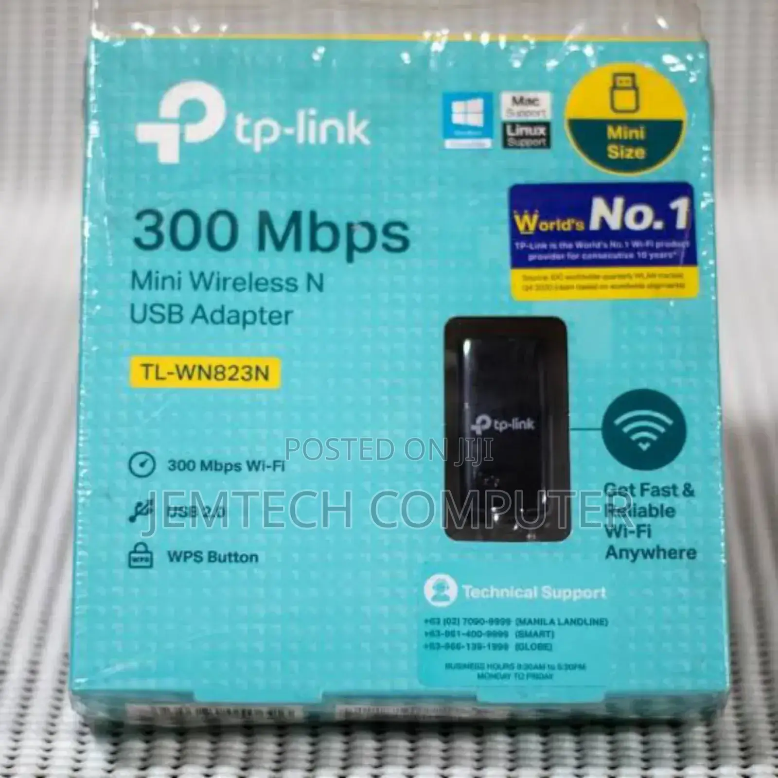 Tp-Link Mini Wireless Usb Adapter// Tp Tl-Wn823n