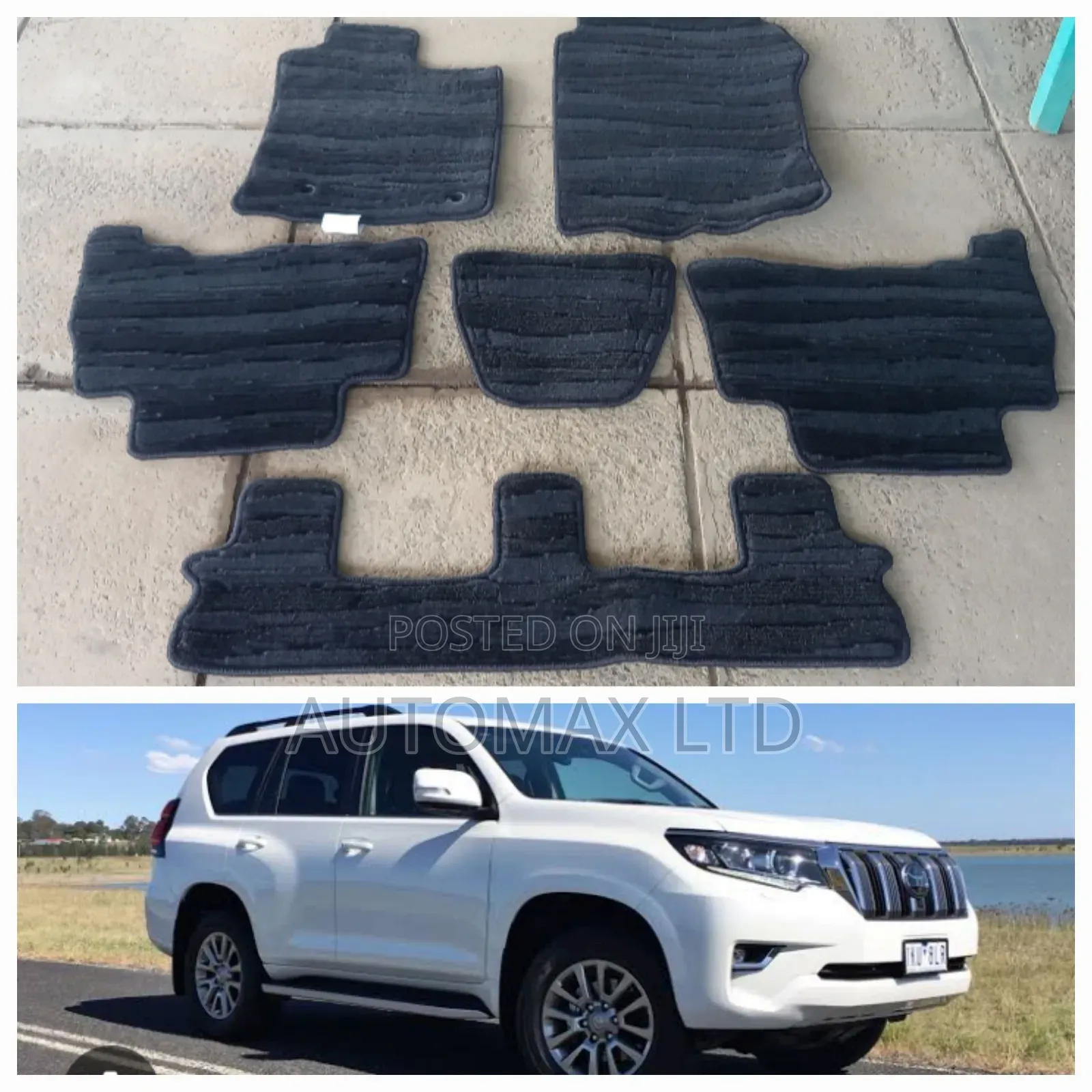 Very Clean, Ex-Japan "Branded" Floor Mats. Toyota Prado J150/J160,