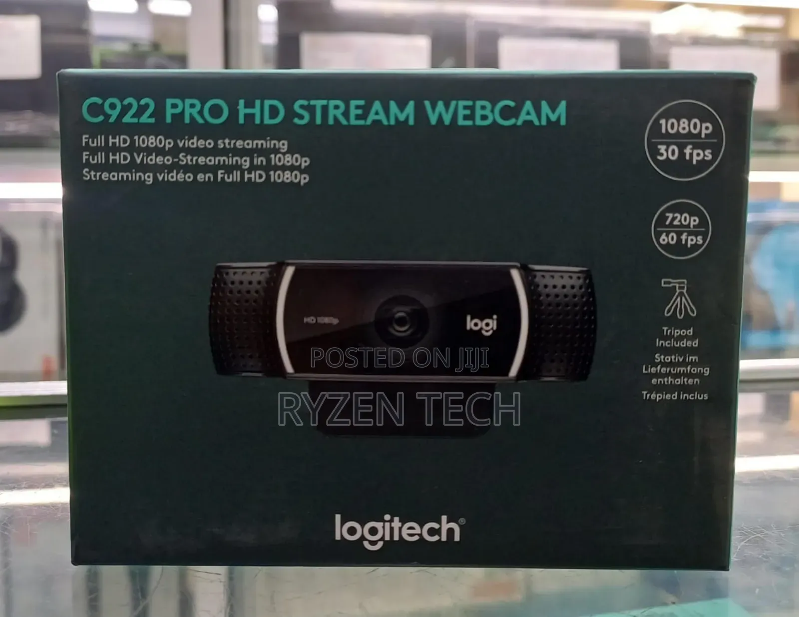 C922 Pro Hd Stream Webcam Logitech
