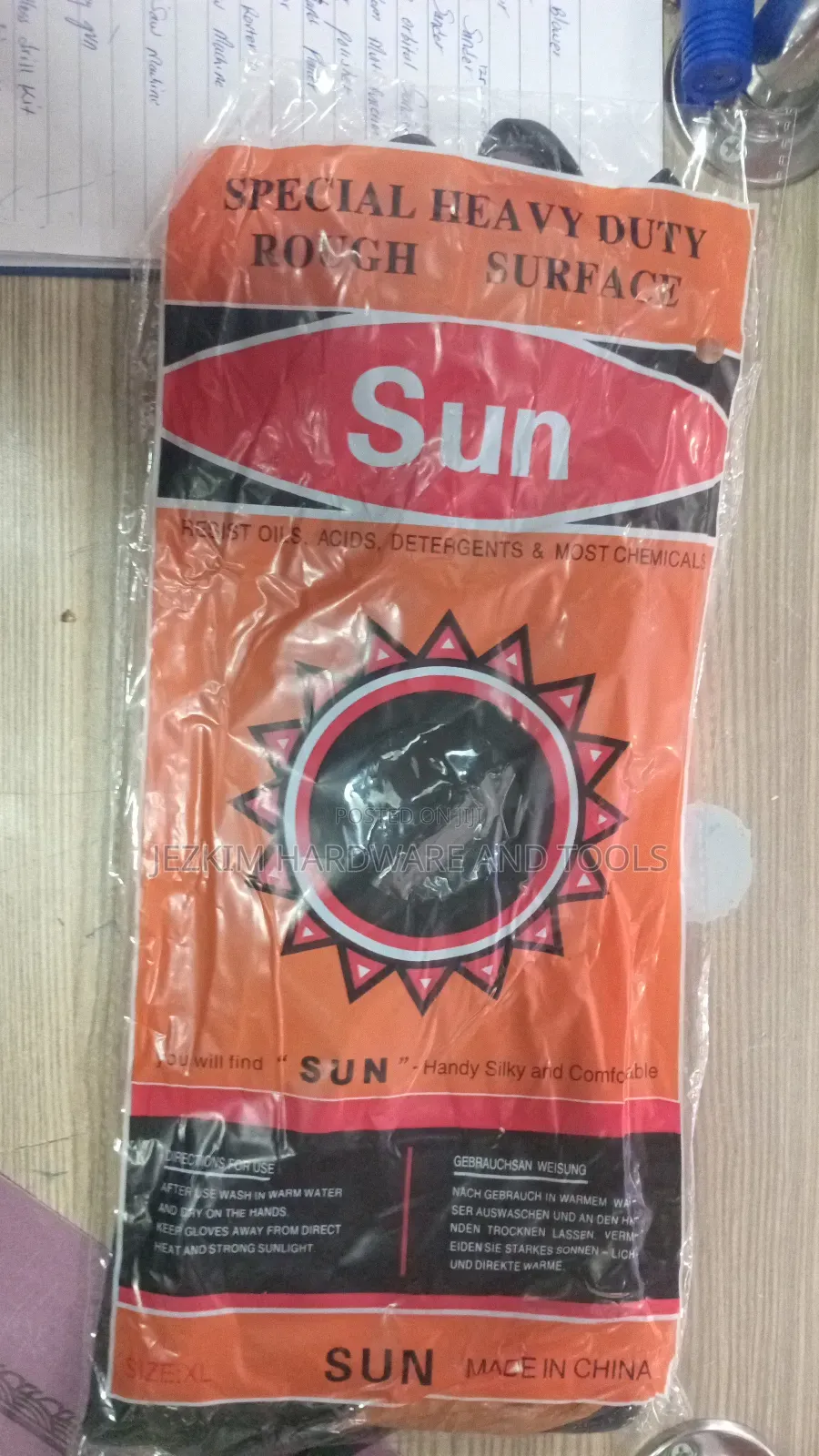 Pvc Sun Gloves Heavy Duty