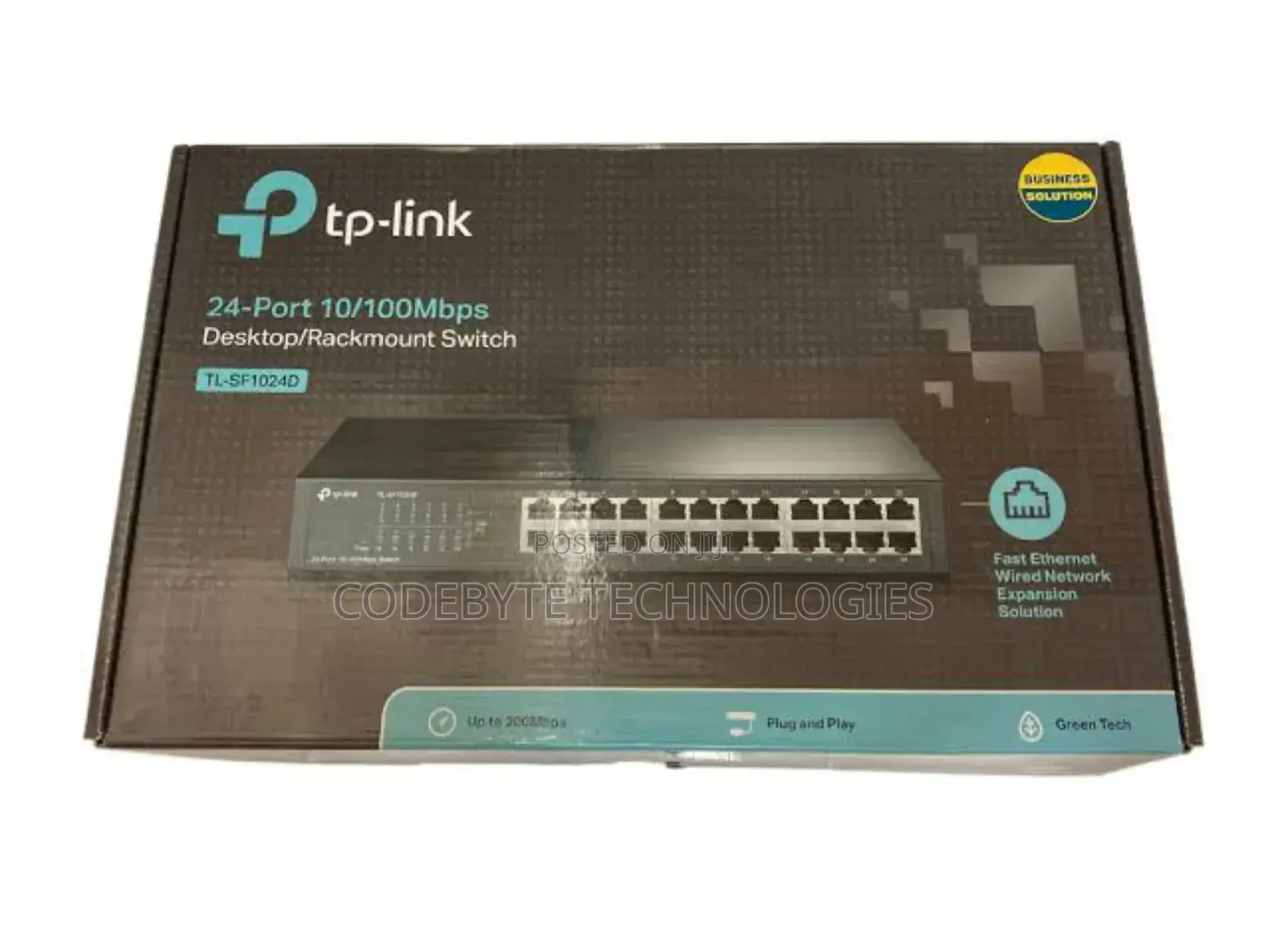 Tp-Link Tl-Sf1024d 24-Port 10/100mbps Desktop/Rackmount Swit