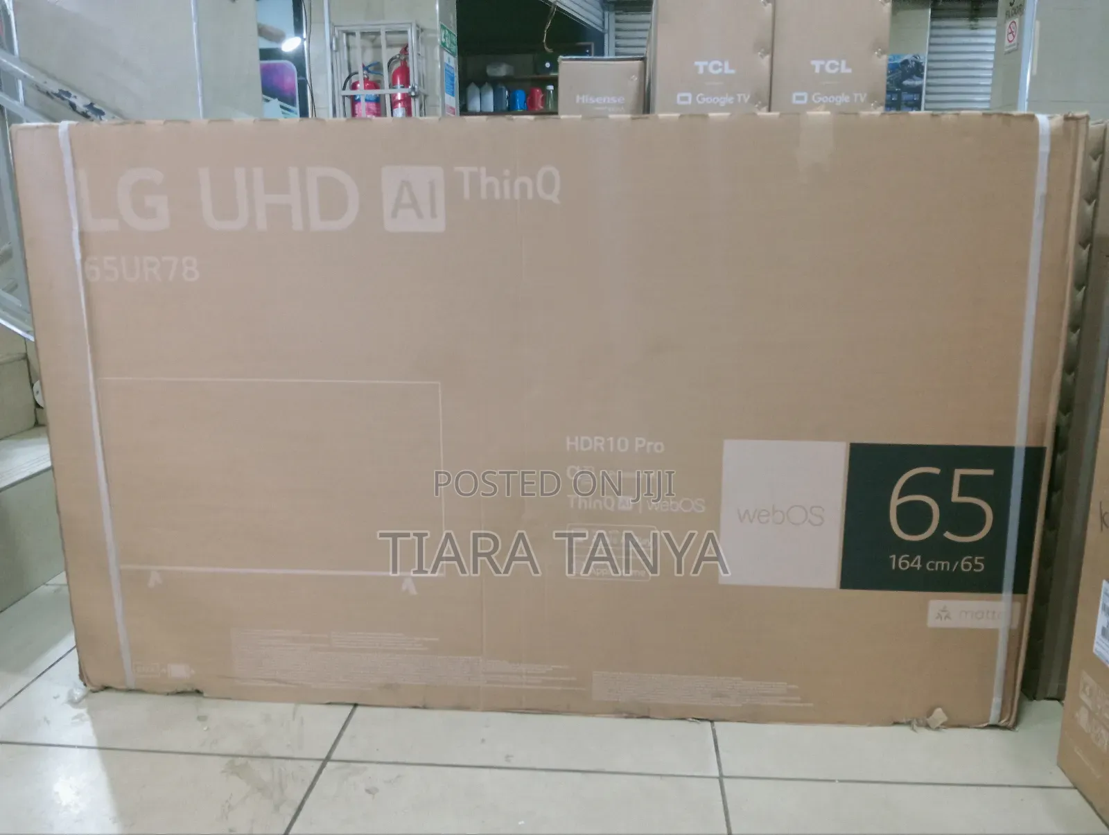 LG 65" UR78 Smart Uhd Thinq Tv