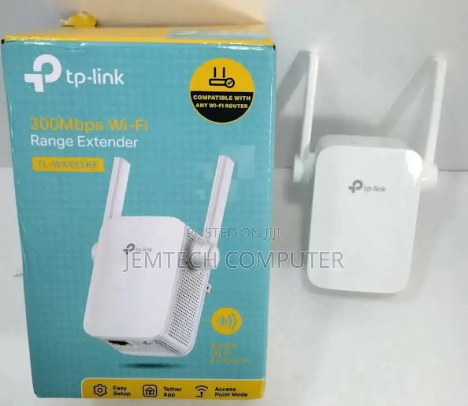 Tp-Link 855RE 300mbps Wall Plug Wi-Fi Extender