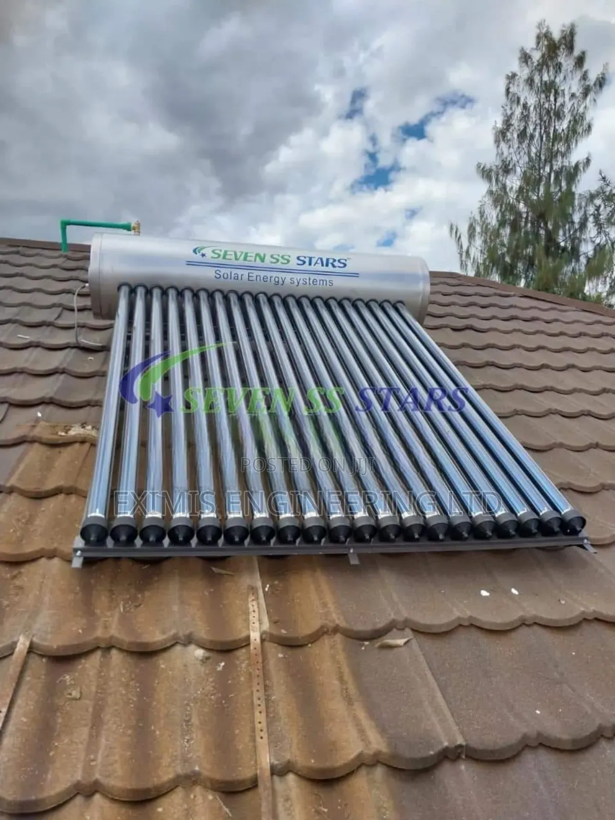 Solar Water Heater 150L Salty Water