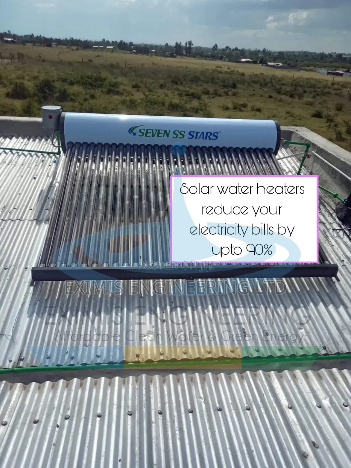 200L Solar Water Heater Fresh Water
