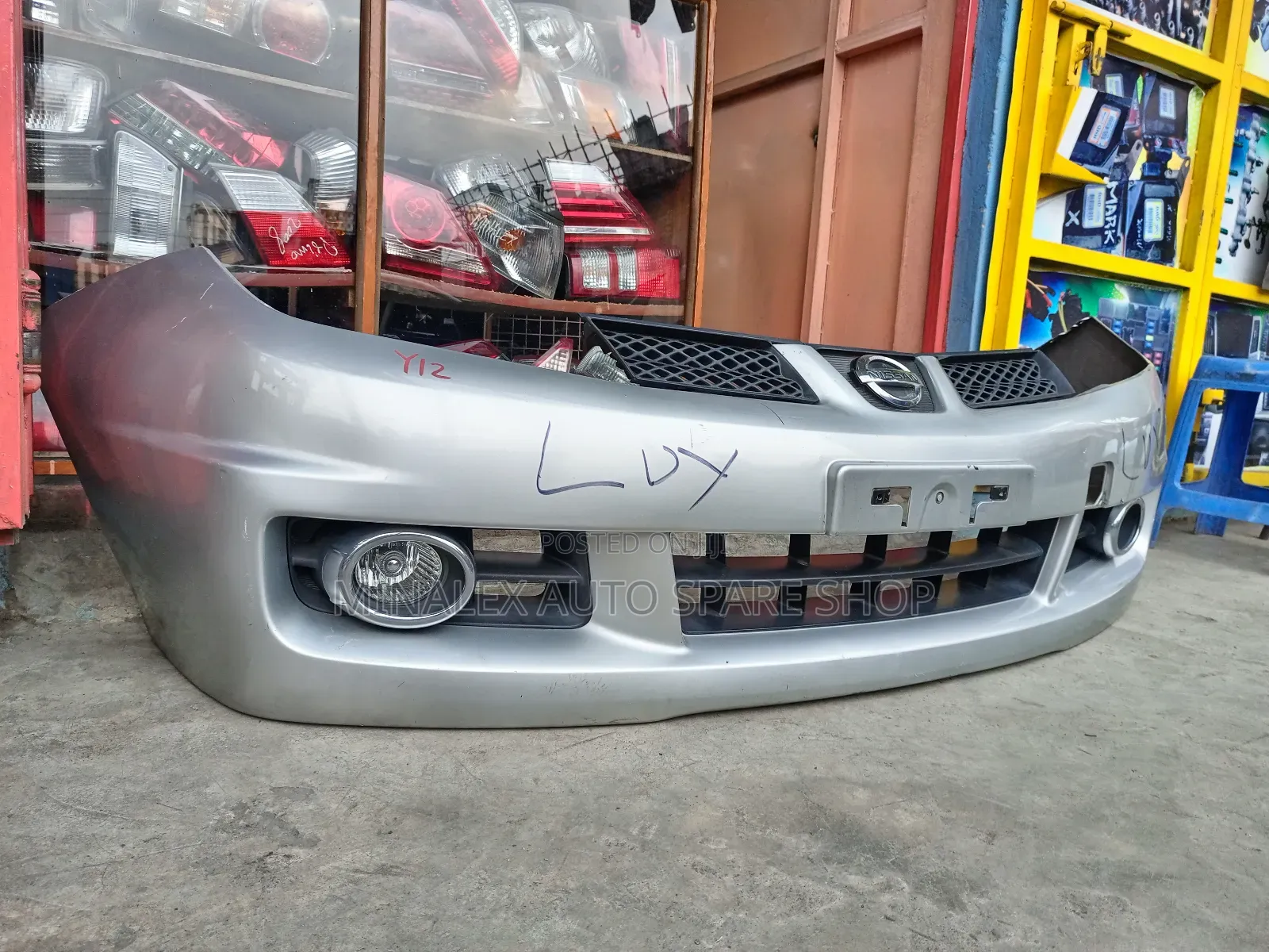 Nissan Wingroad Ex-Japan Y12 Double Grill With Grill