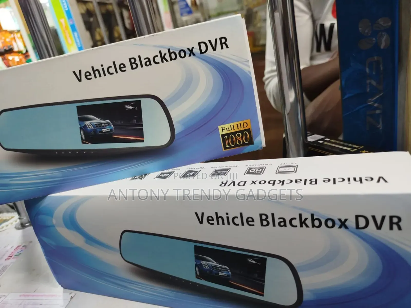 Blackbox DVR Vehicle Dashcam and Reverse Camera