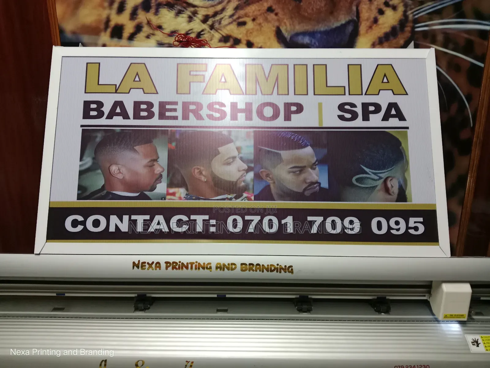 Barbershop Outdoor Signages