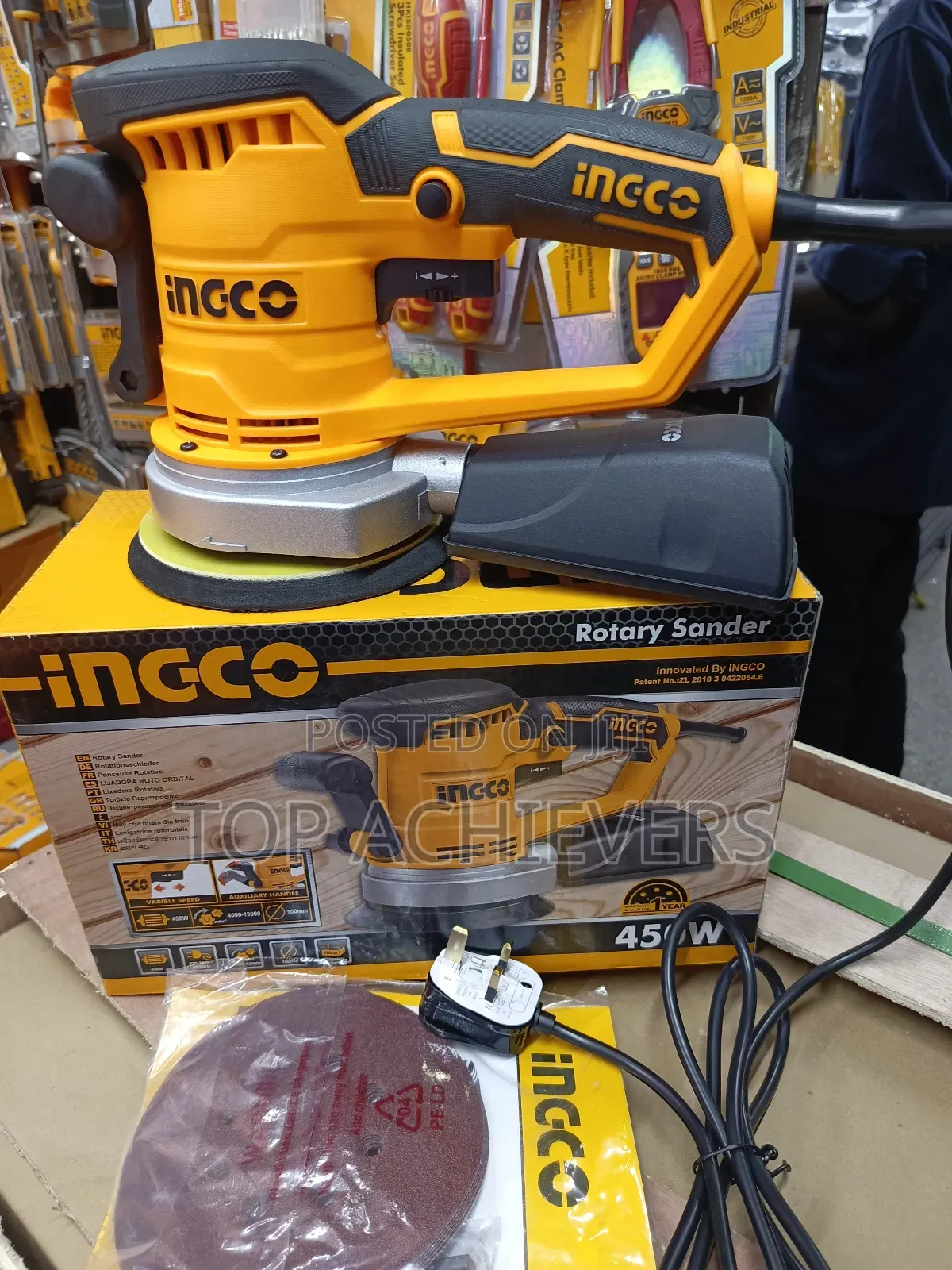 Quality Ingco Rotary Sander 450w