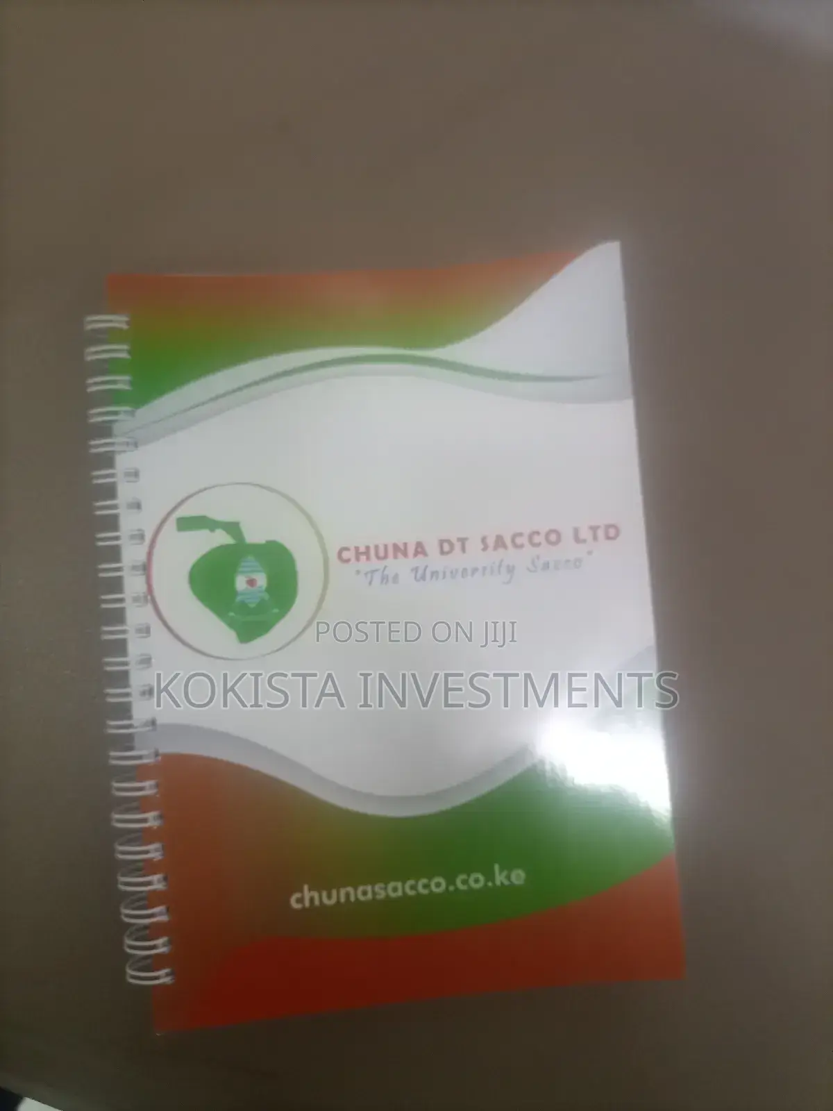 Soft Cover Spiral Binded Notebooks