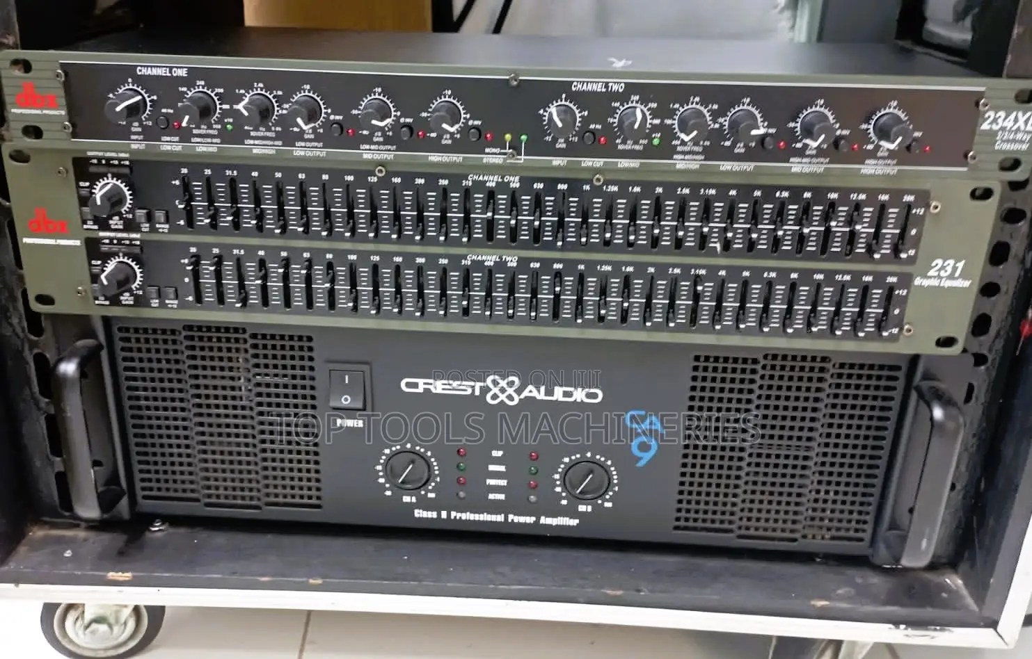 Full Set Crossover and Amplifier CA9