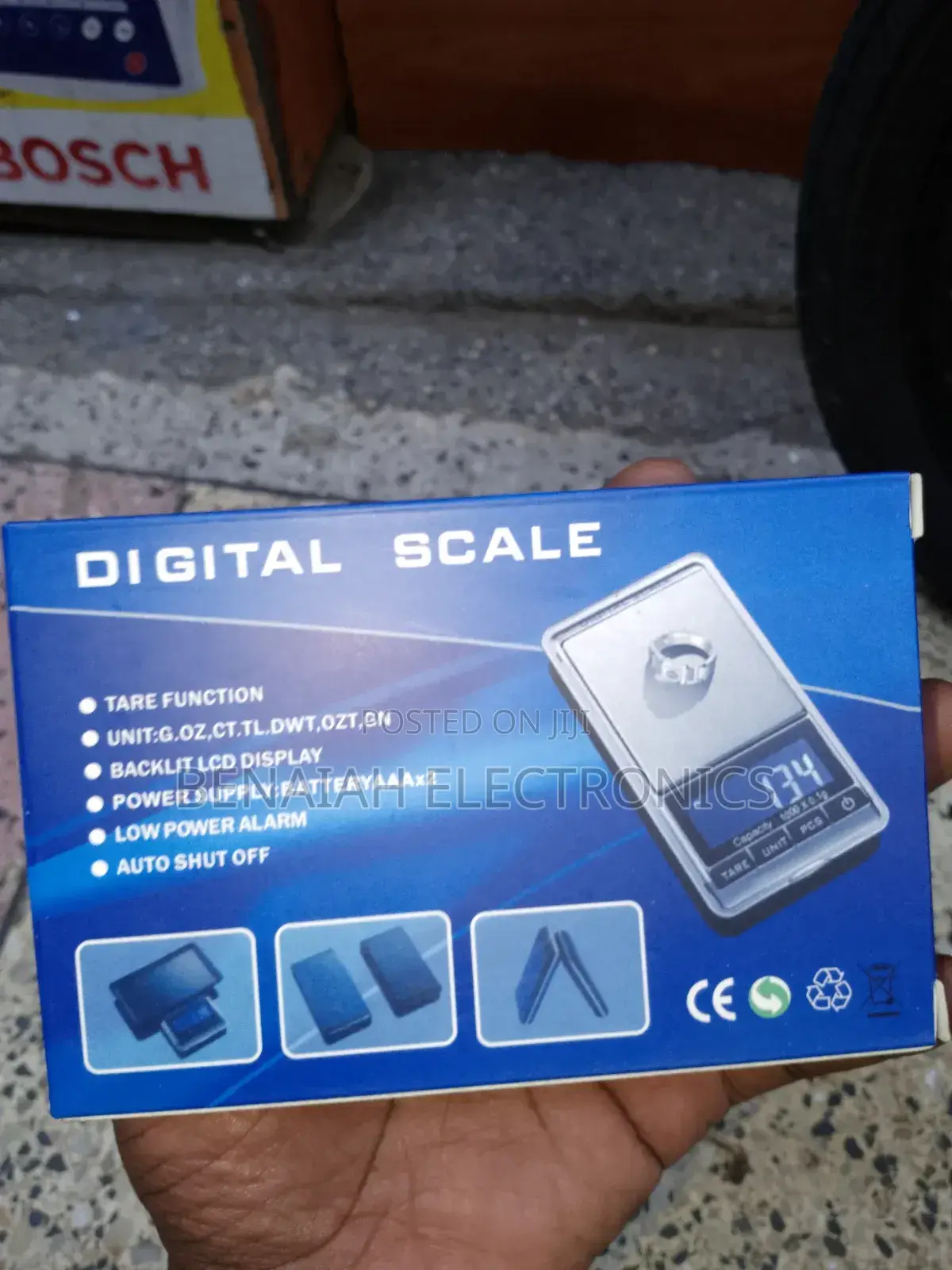 Digital Pocket Weighing Scales 0.01 to 500 G Commercial Scal