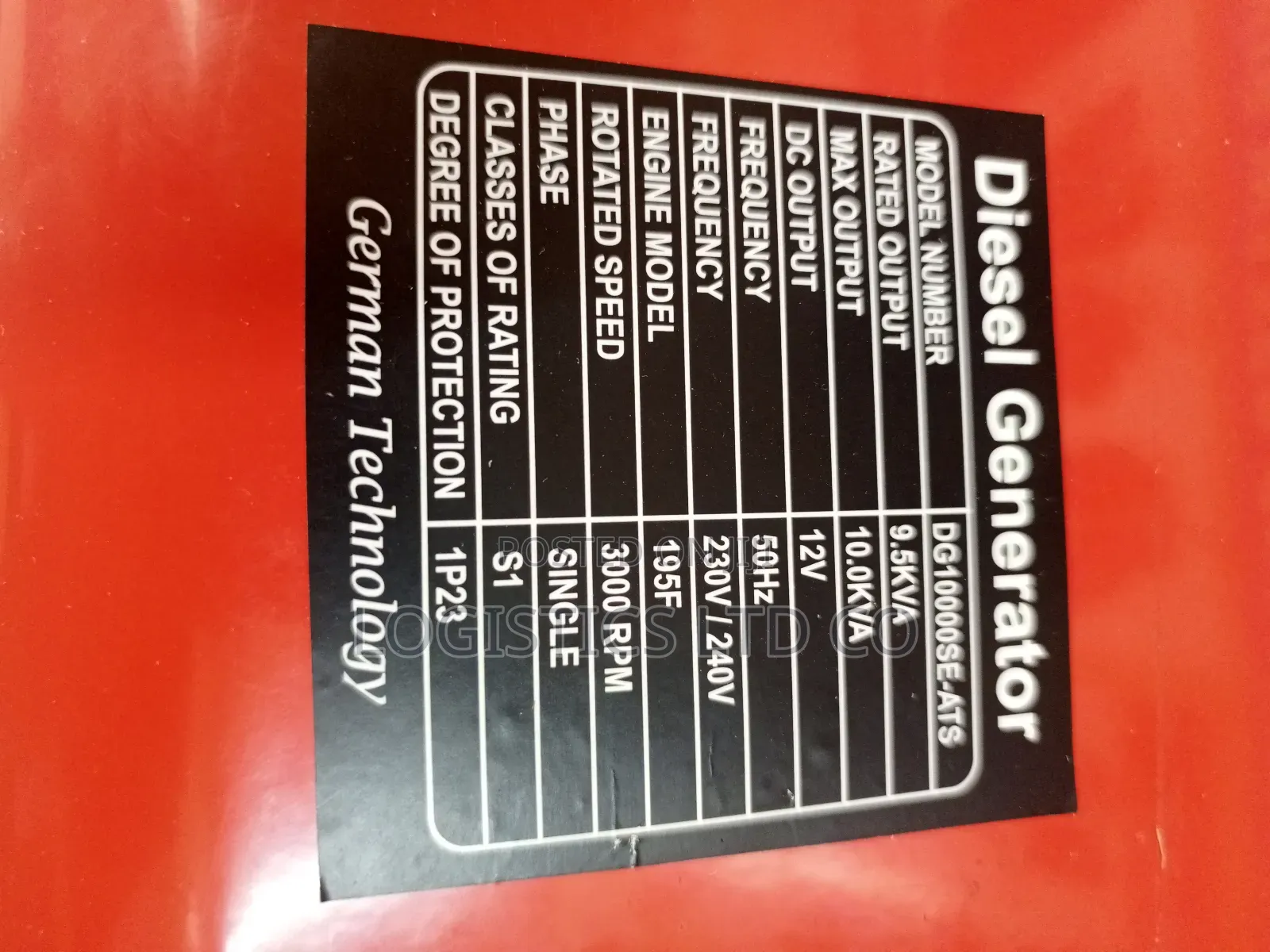 Pulsar 10kva Single Phase Automatic Diesel Generator