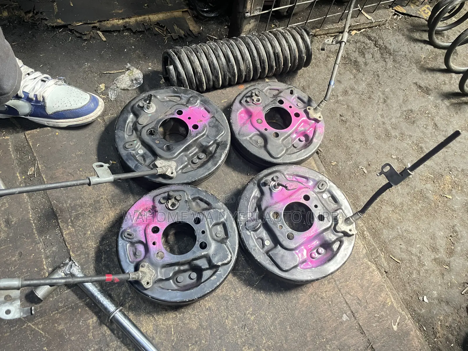 Back Plate and Rear Hub for Passo,Mira Etc