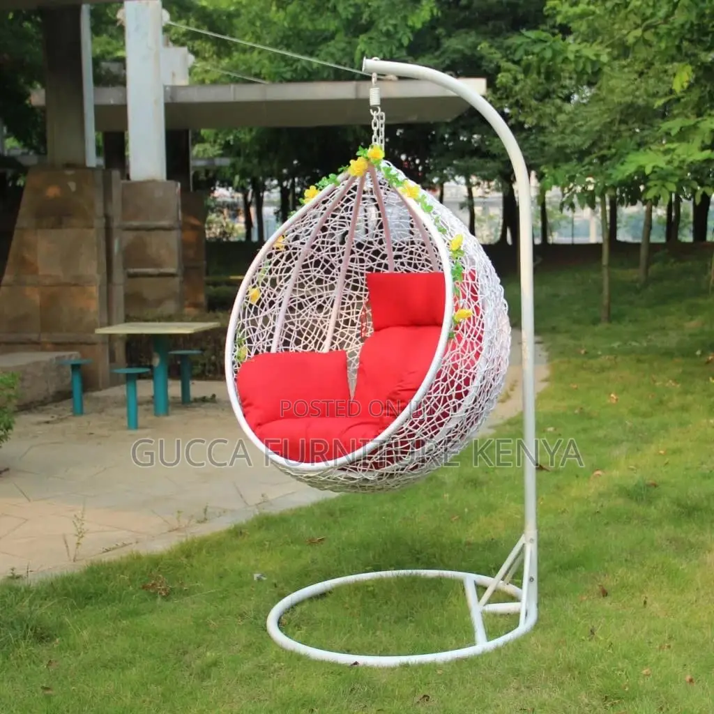 Garden Patio Rattan Swing Chair, Outdoor/ Indoor Hammock