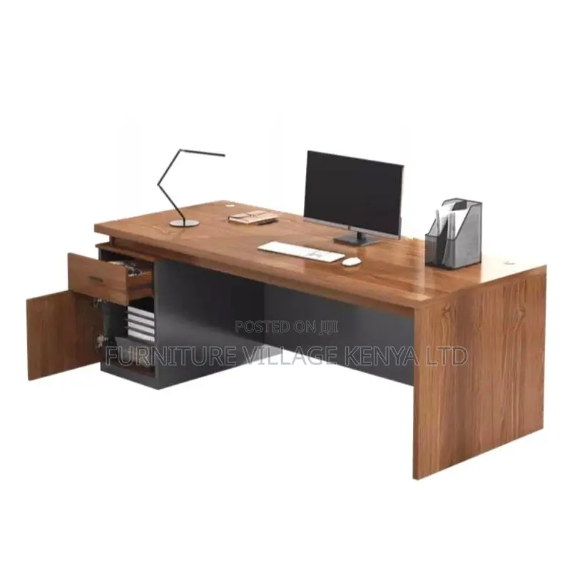 Sleek Computer Work Desk With Cable Management -1.2 Meters