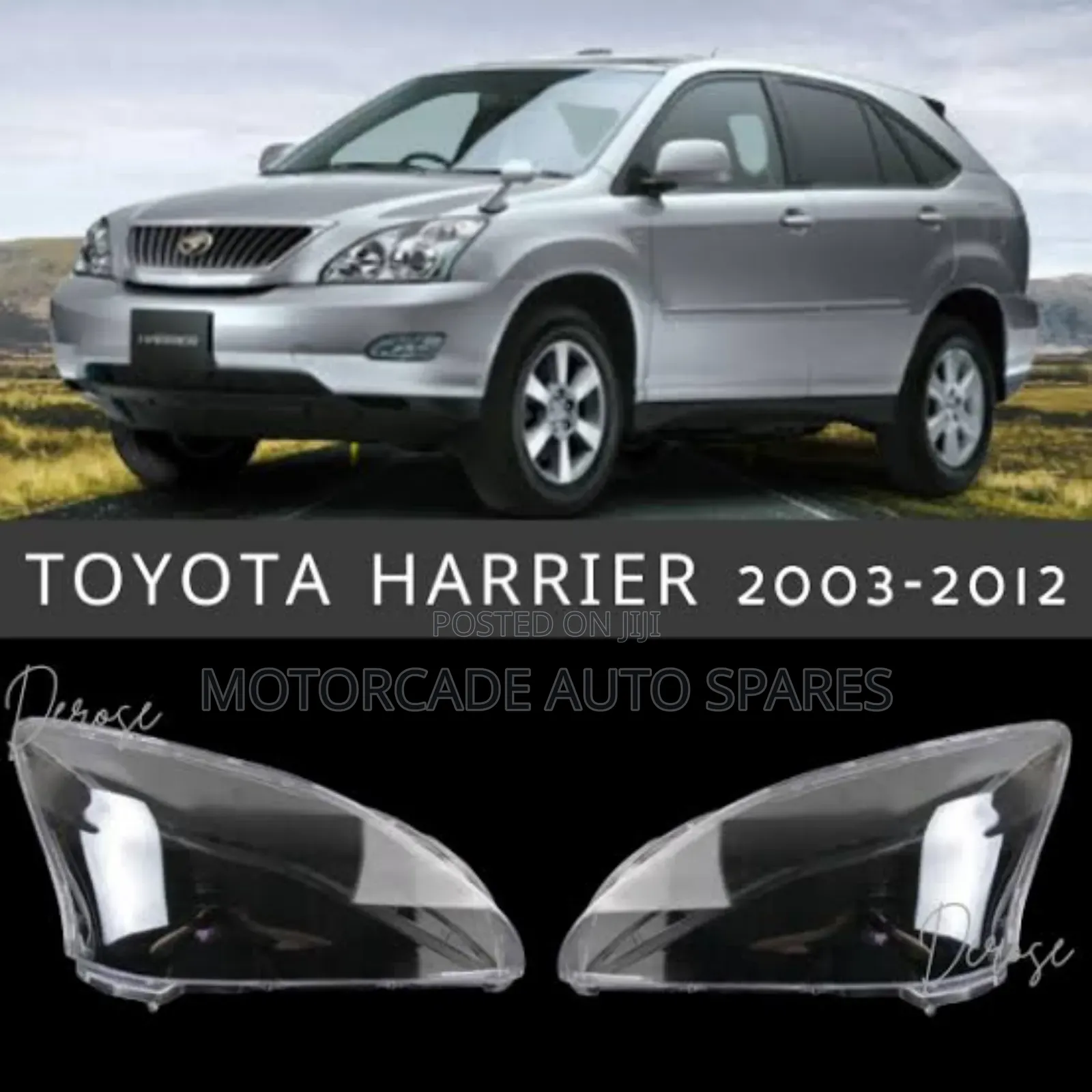 Harrier 240 2003-2013 Headlight Lens