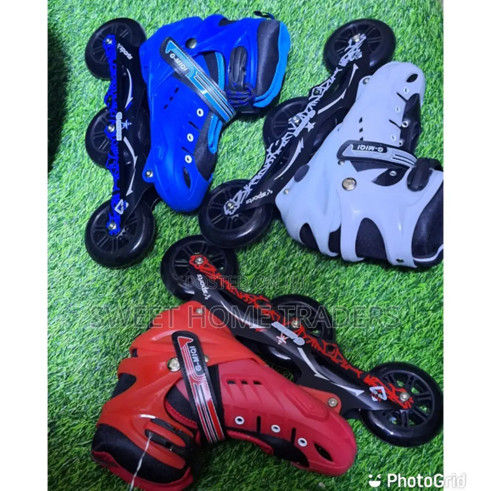 Skateshoes With Rubber Wheels