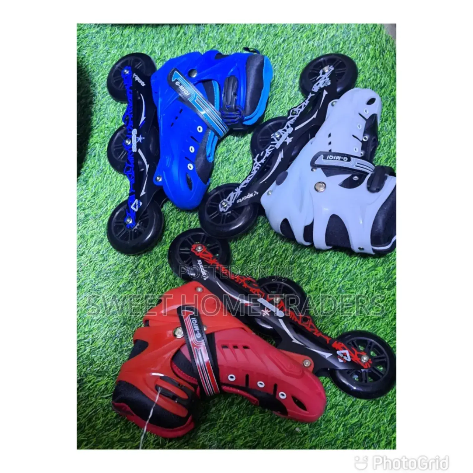 Skateshoes With Rubber Wheels**