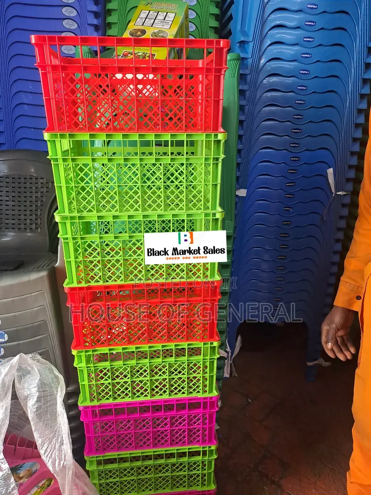 Medium Plastic Crates