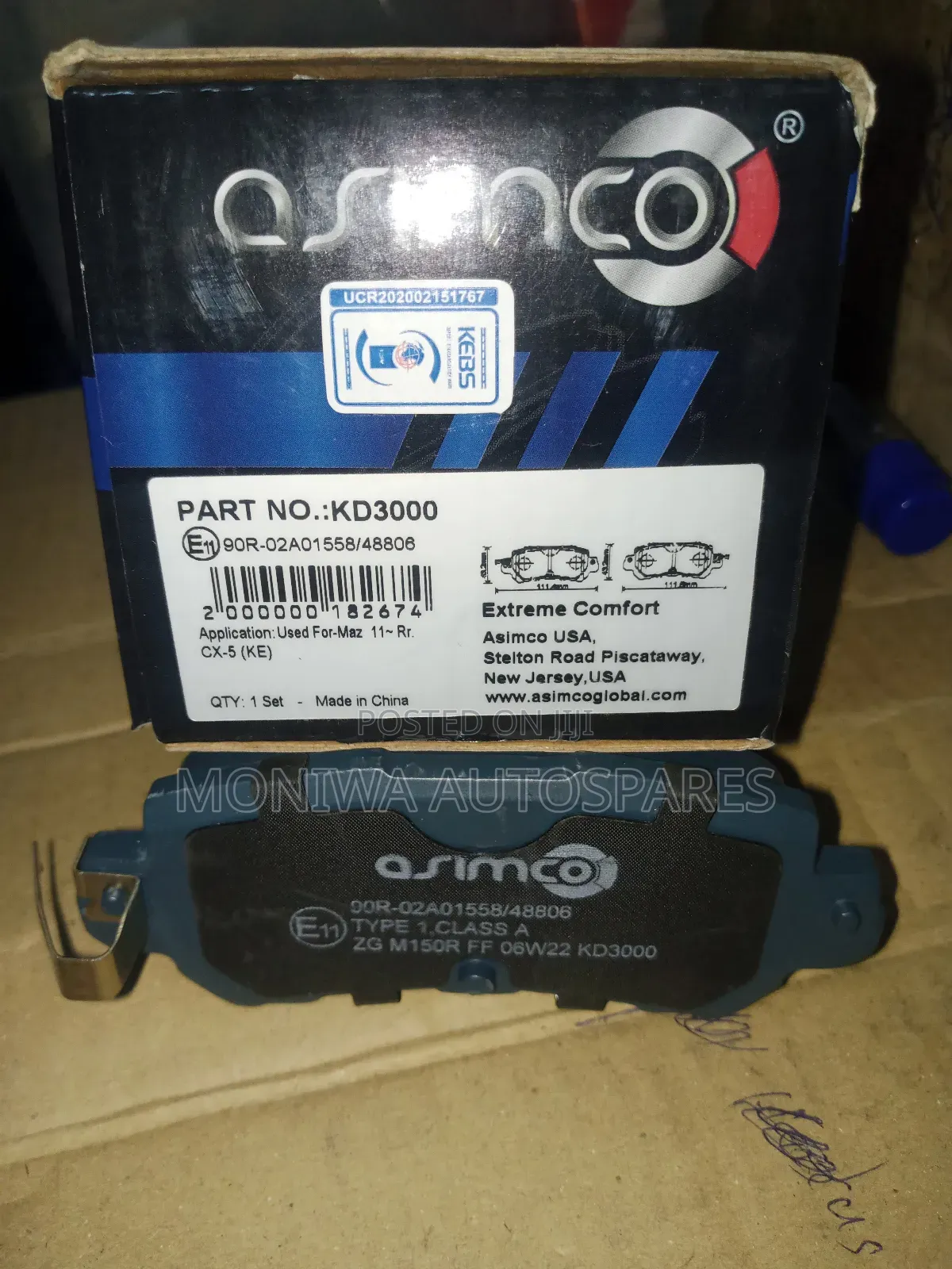 Brake Pads Mazda CX-5 Rear
