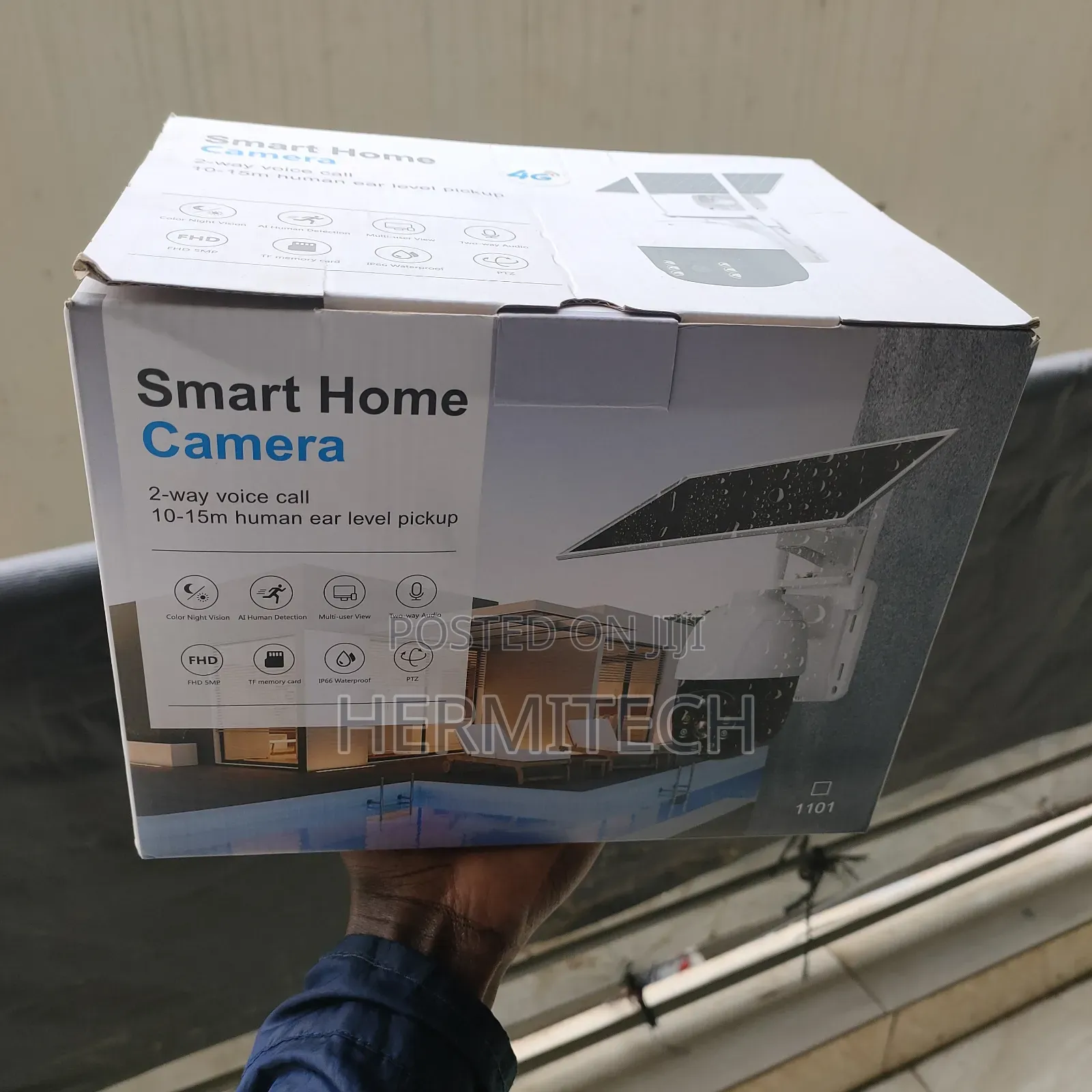 4g Solar PTZ Smart Home Camera