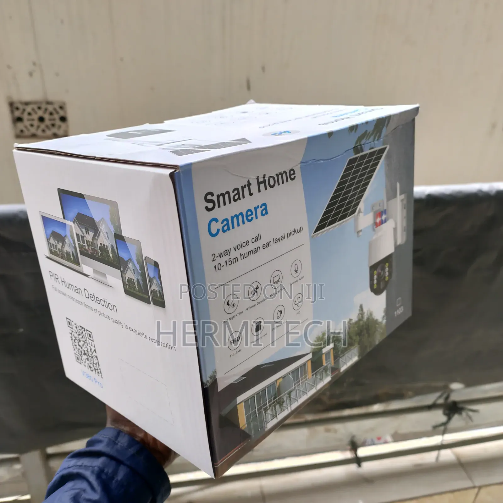 4g Solar PTZ Smart Home Camera