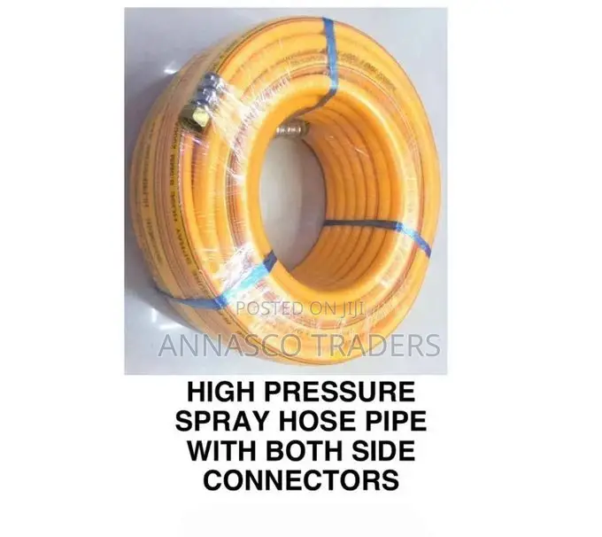 Premier 30M High Pressure Spray Hose Pipe With Both Side Con