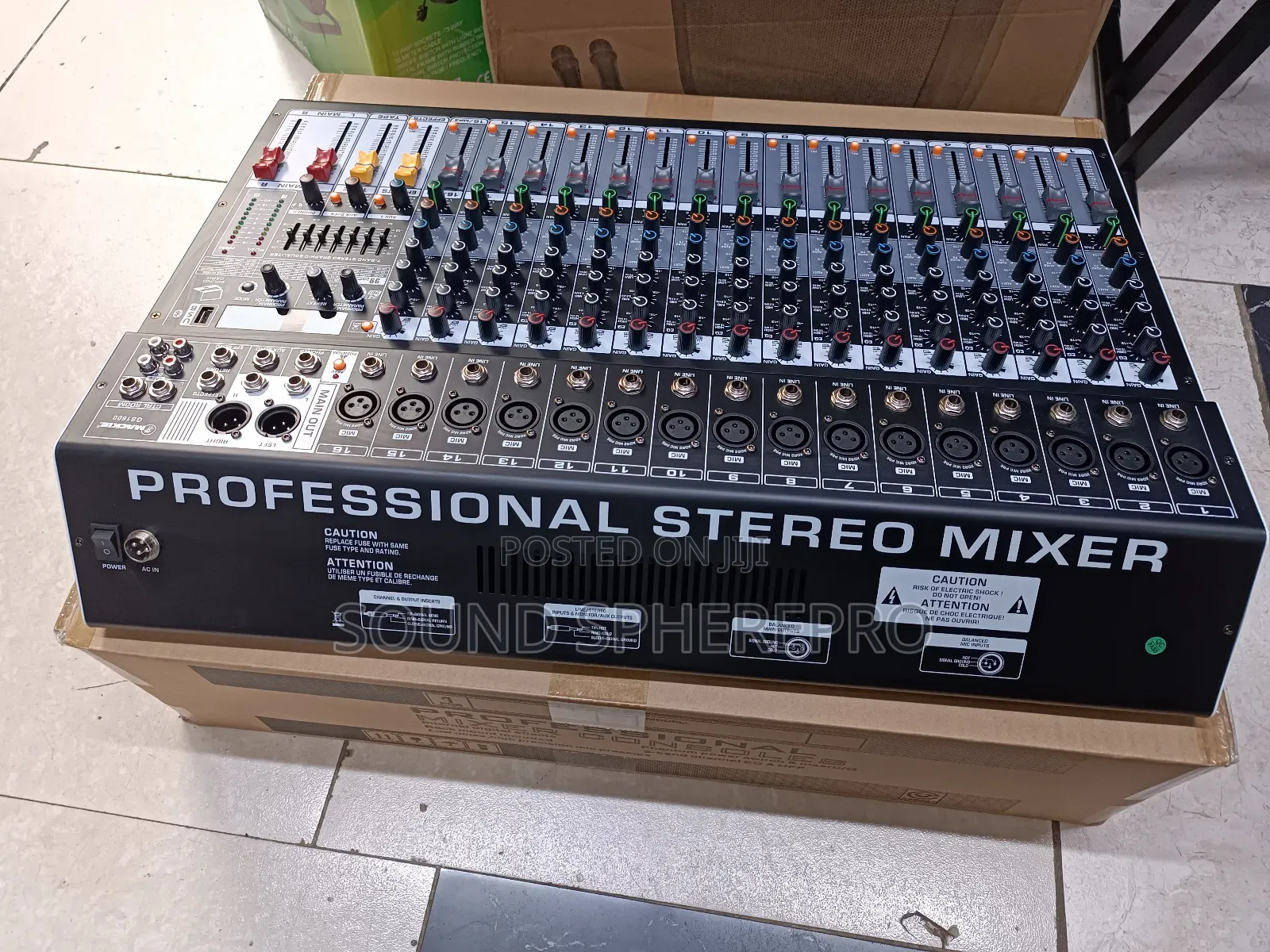 Mackiee GS-1600 16 Channel Plain Mixer