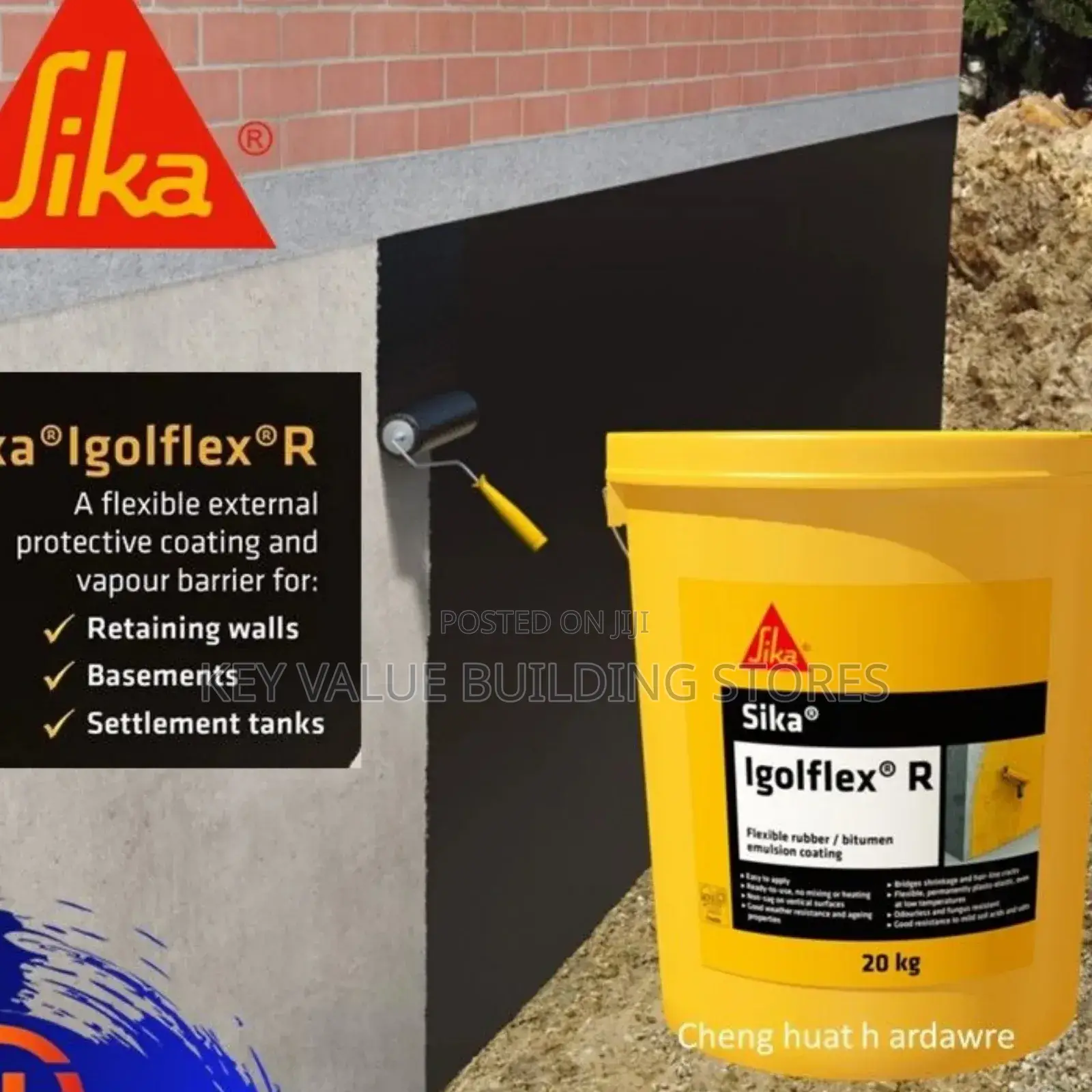 Sika Igol Flex-Butiminous Paint