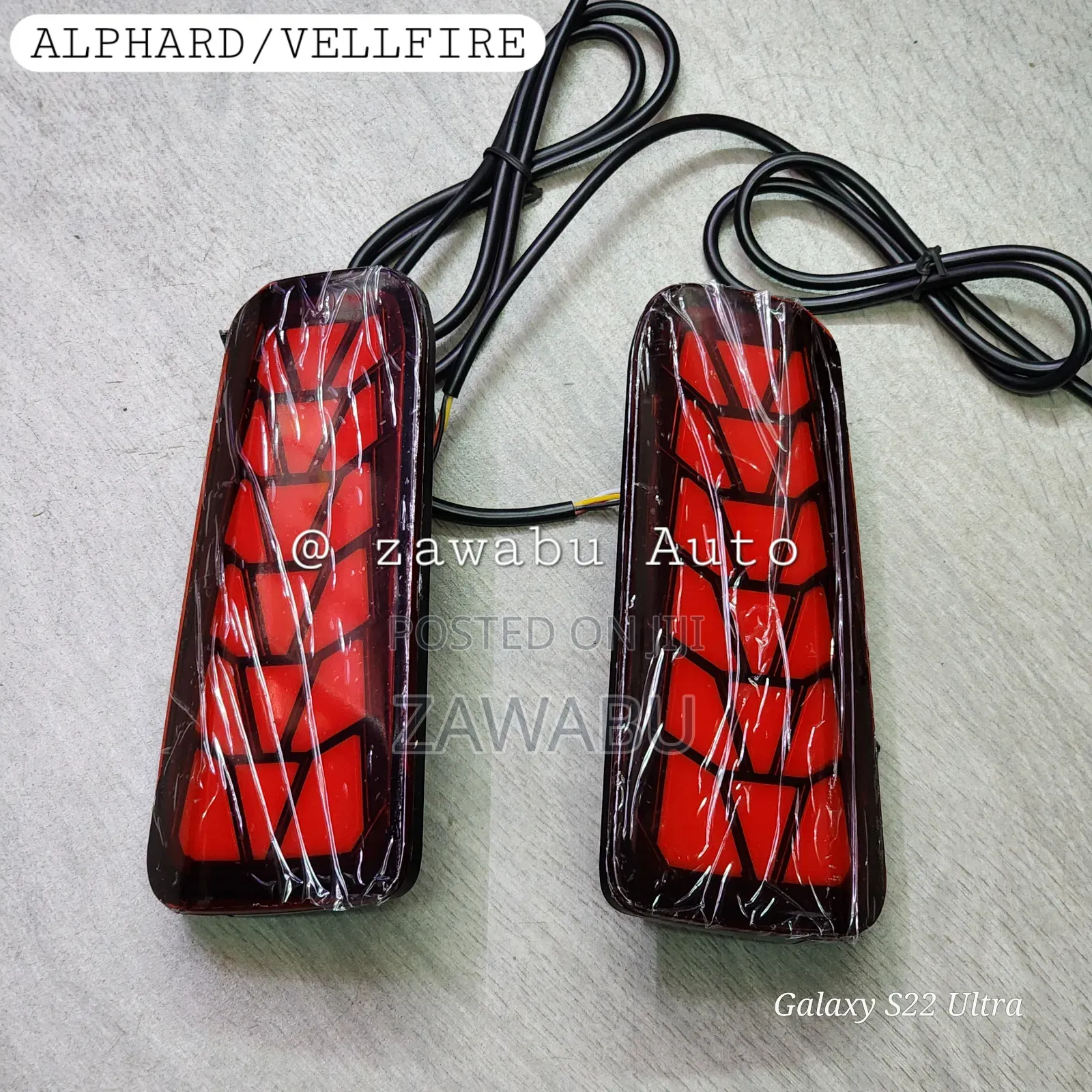 Reflector LED Alpahrd/Vellfire Pair