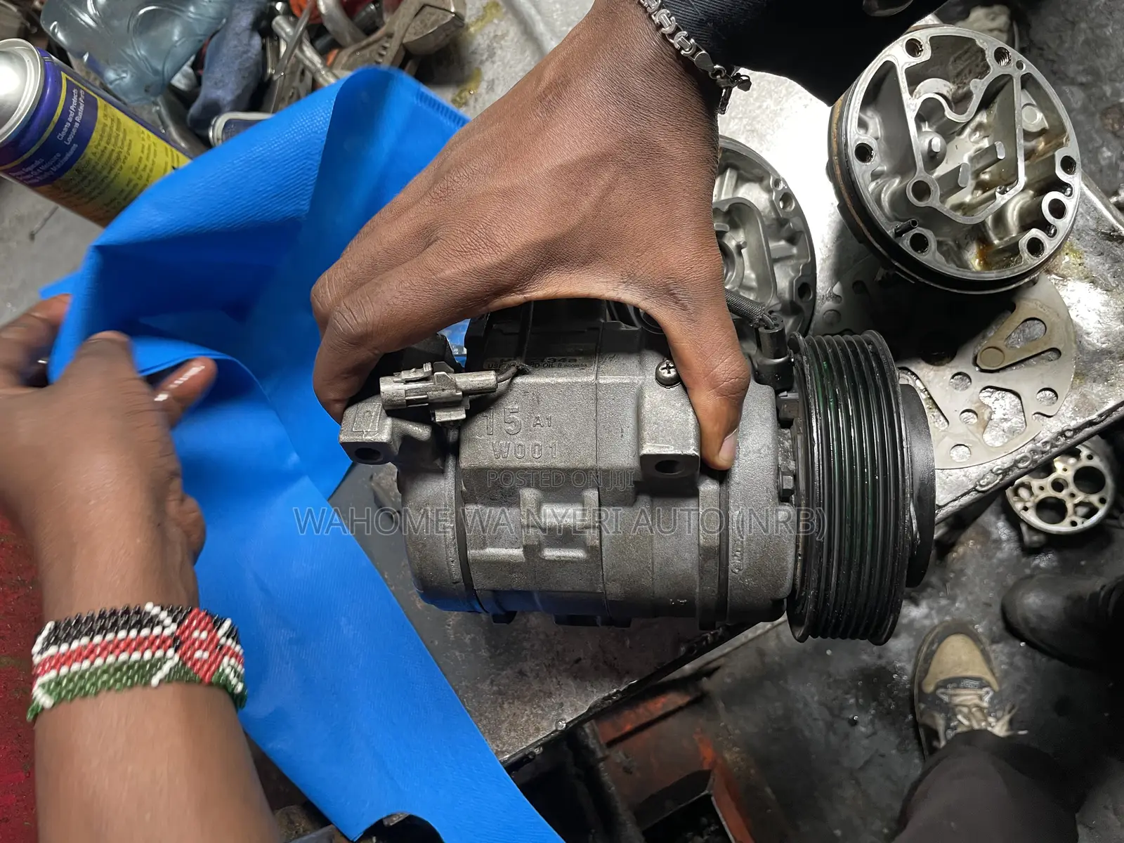 Ac Pump For 1az Kwa Rav4