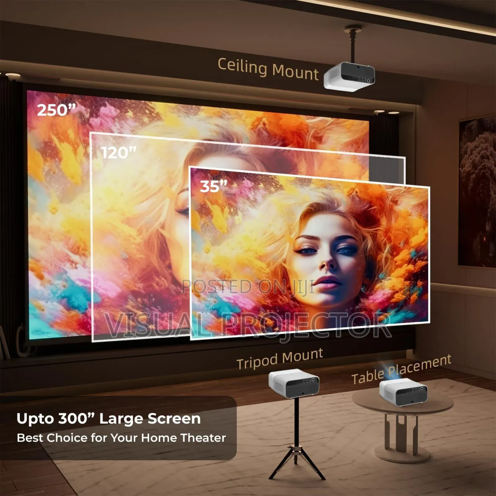WZATCO Yuva Ultra Android Projector