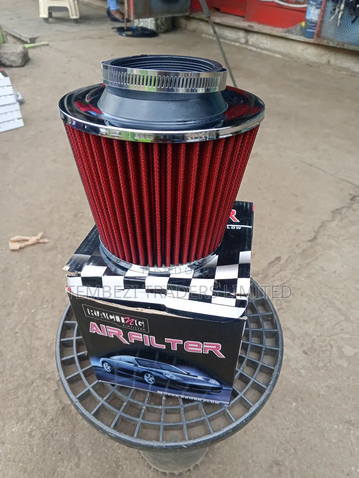 Washable 3" Air Filter Cone Shape Available