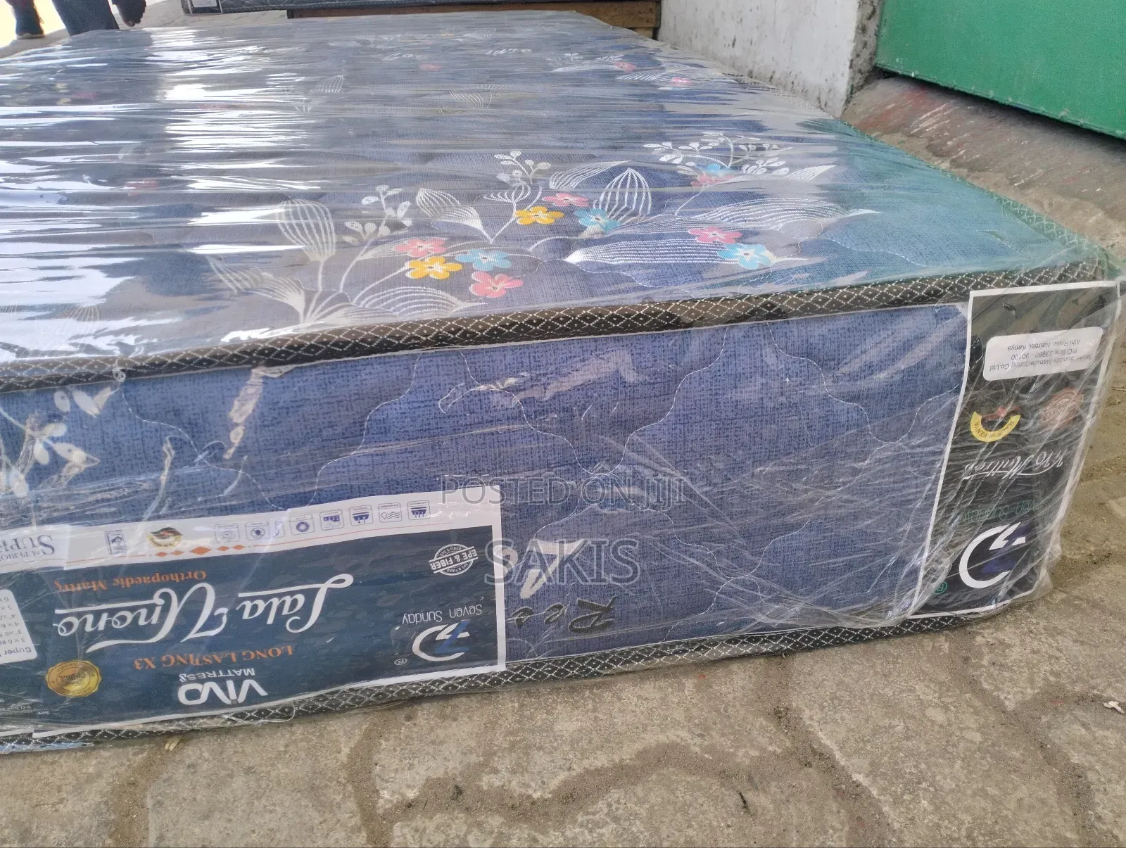 Karibu Customer! 5 X 6 X 8 High Density Quilted Mattresses