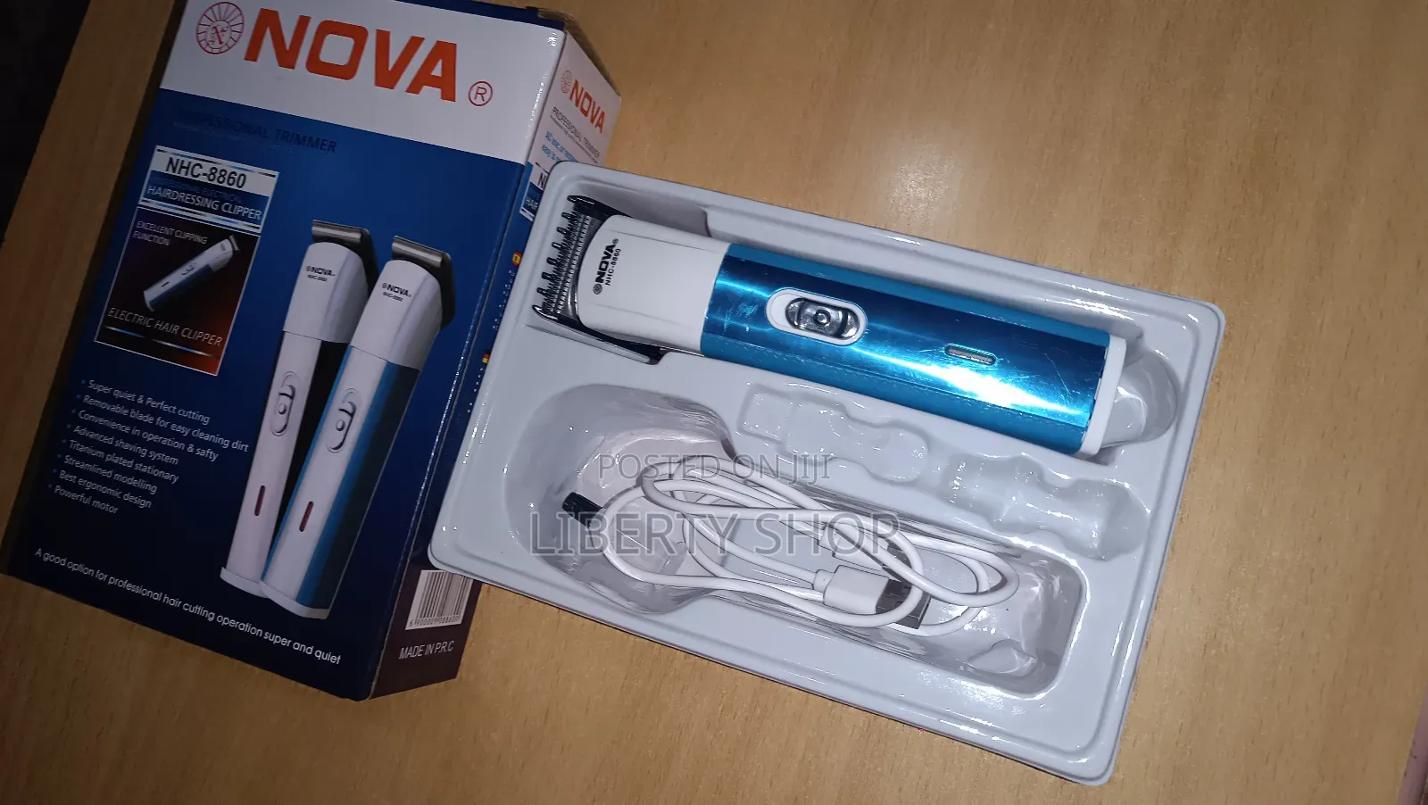 Nova Electric Rechargeable Shaver
