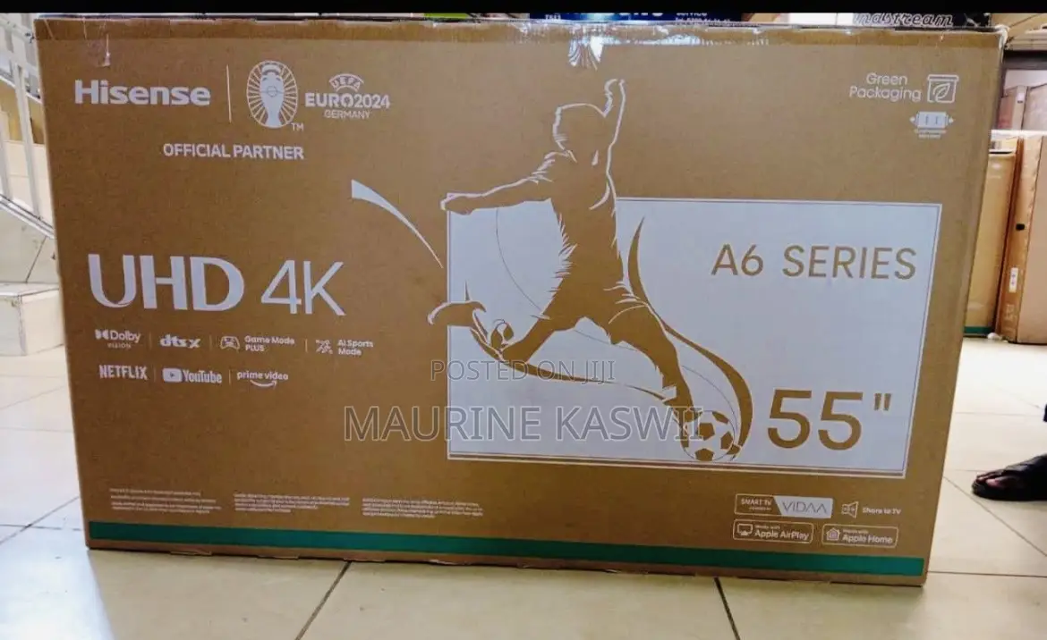 Hisense 55 Inch Smart Uhd A6 (2024