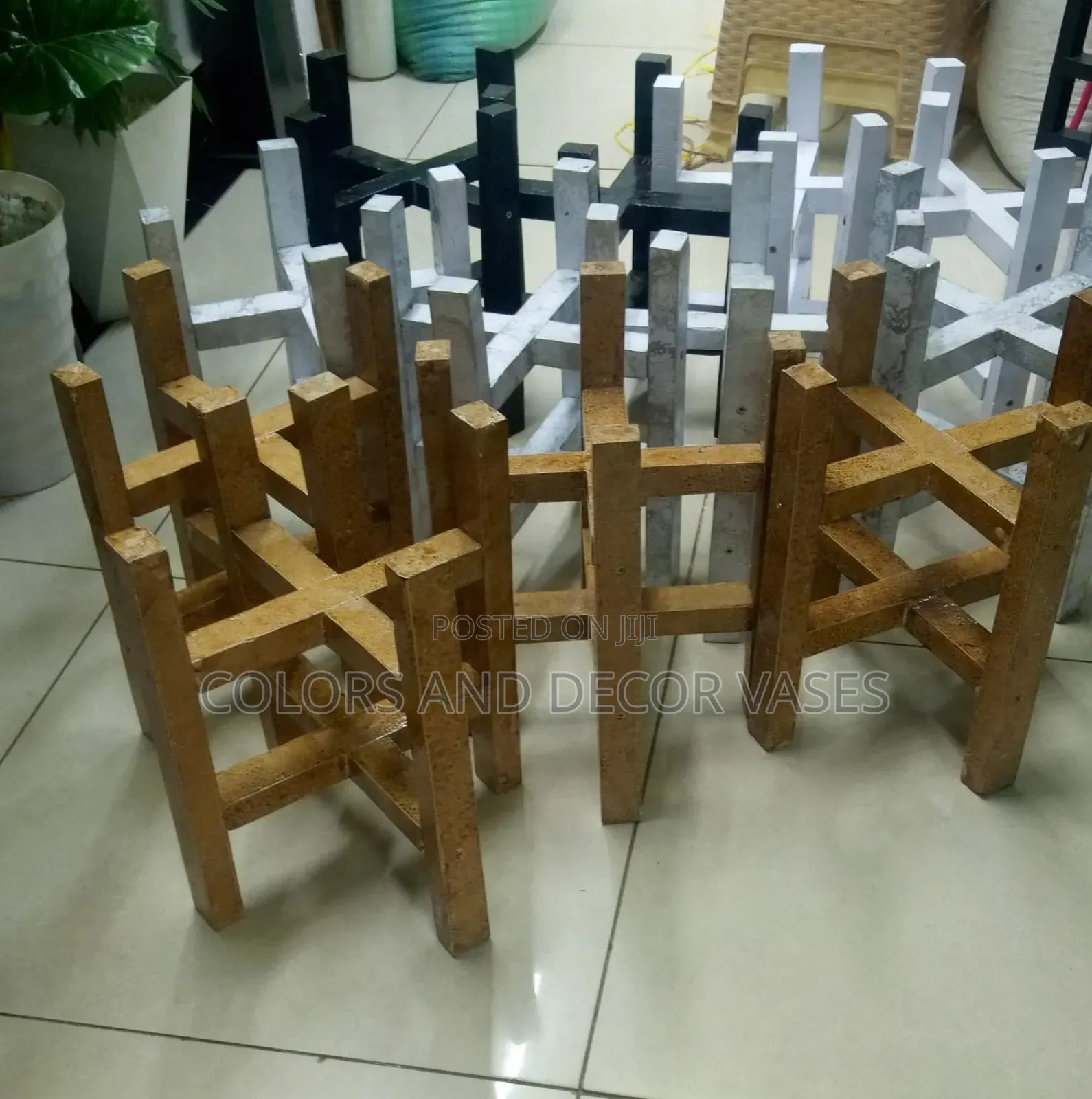 Wooden Stands for Planters