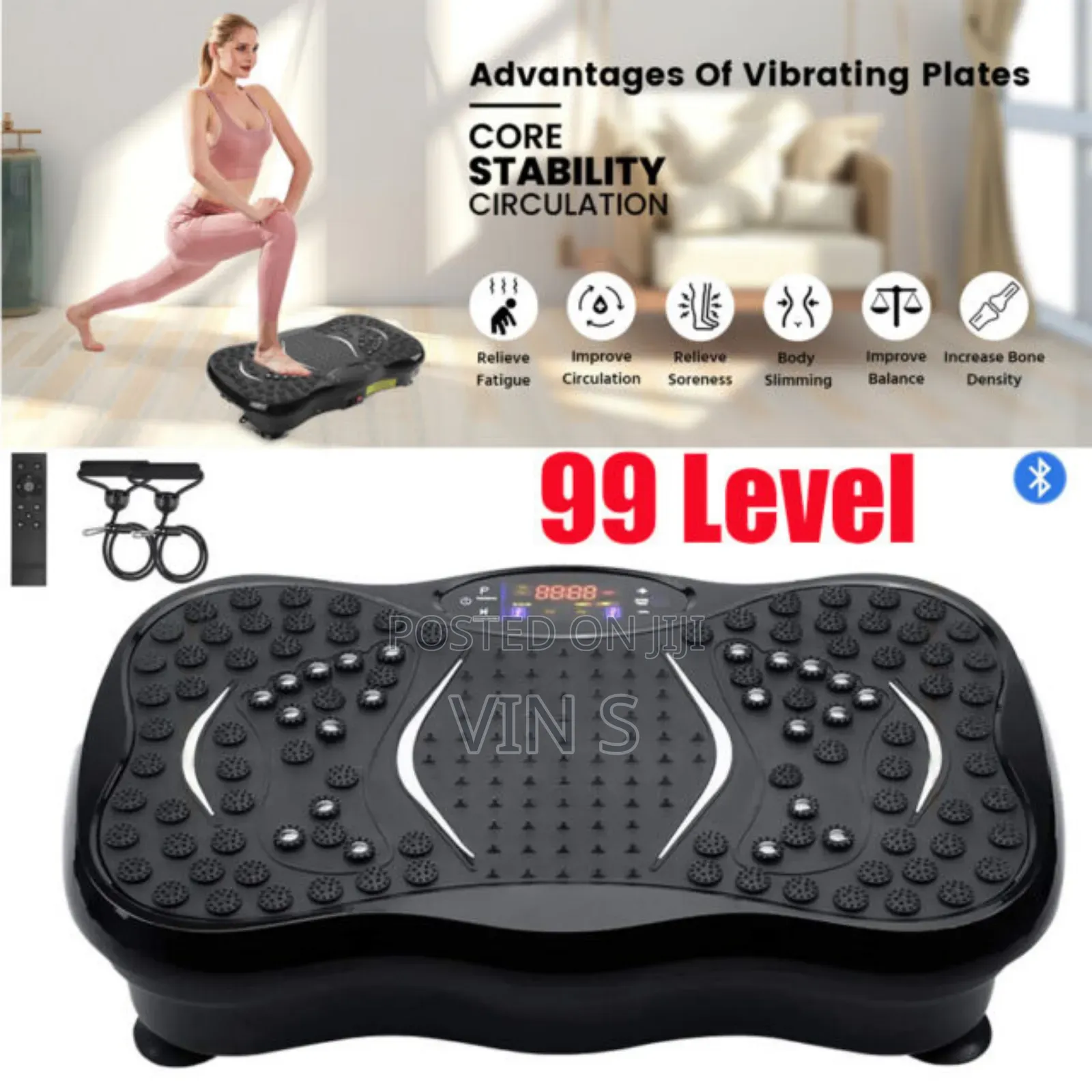 Body Vibrate Massage Plates-Slimming Machines
