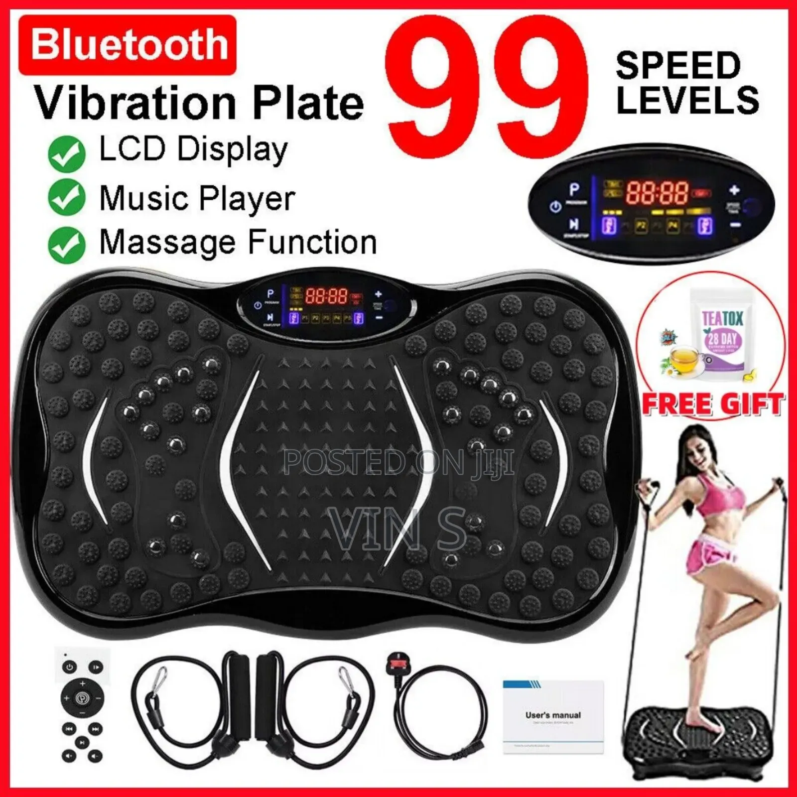 Body Vibration Massage Platforms-Plates Body Shapers