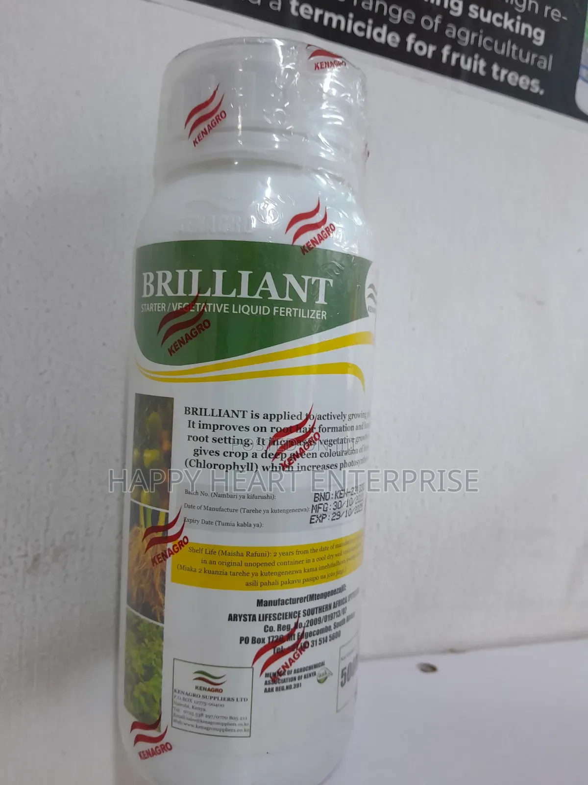 Brilliant Starter /Vegetative Foliar Fertilizer