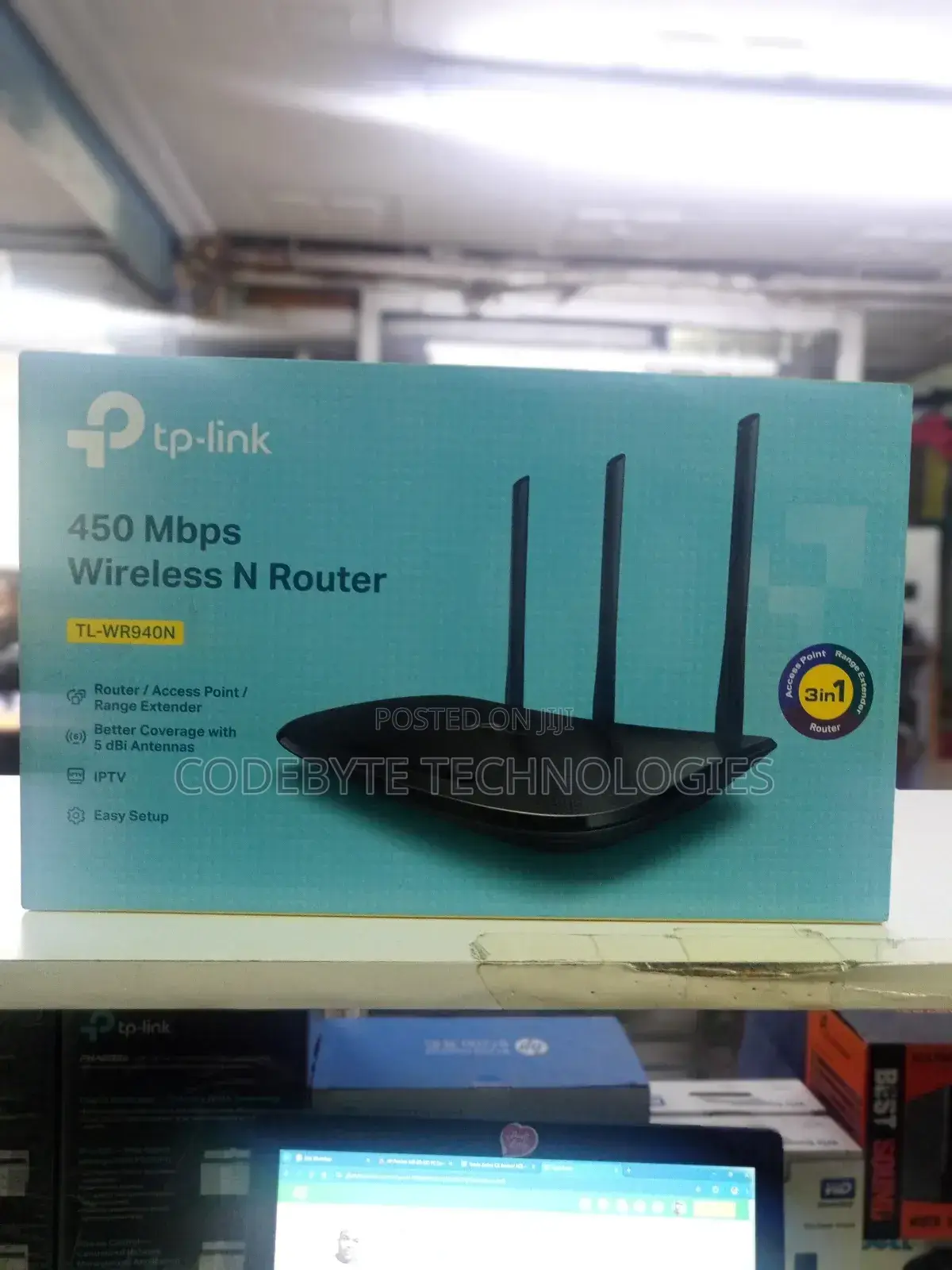 Tp-Link 450mbps Wireless N Router - TL-WR940N